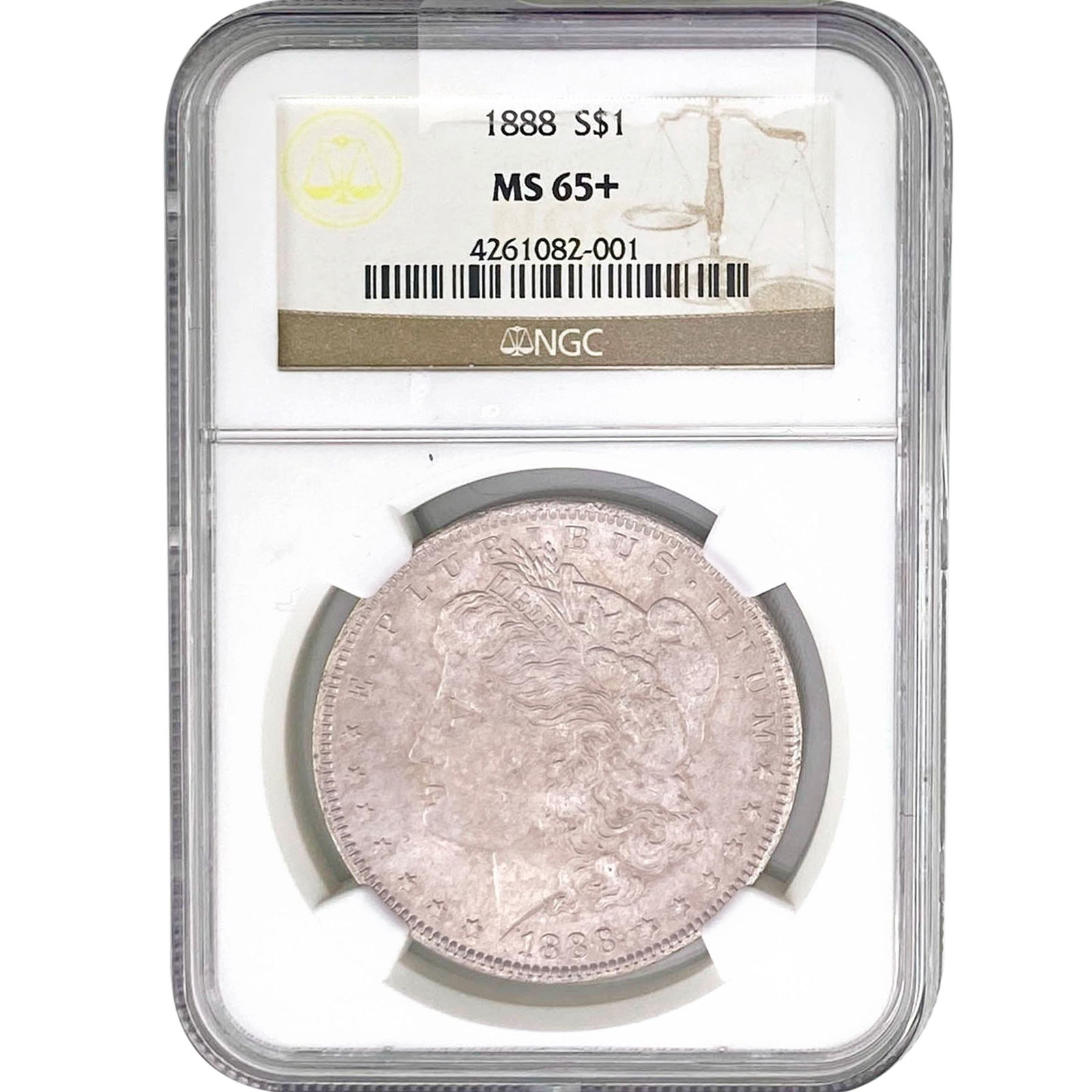 1888 Morgan Silver Dollar NGC MS65+ (1 of 2)