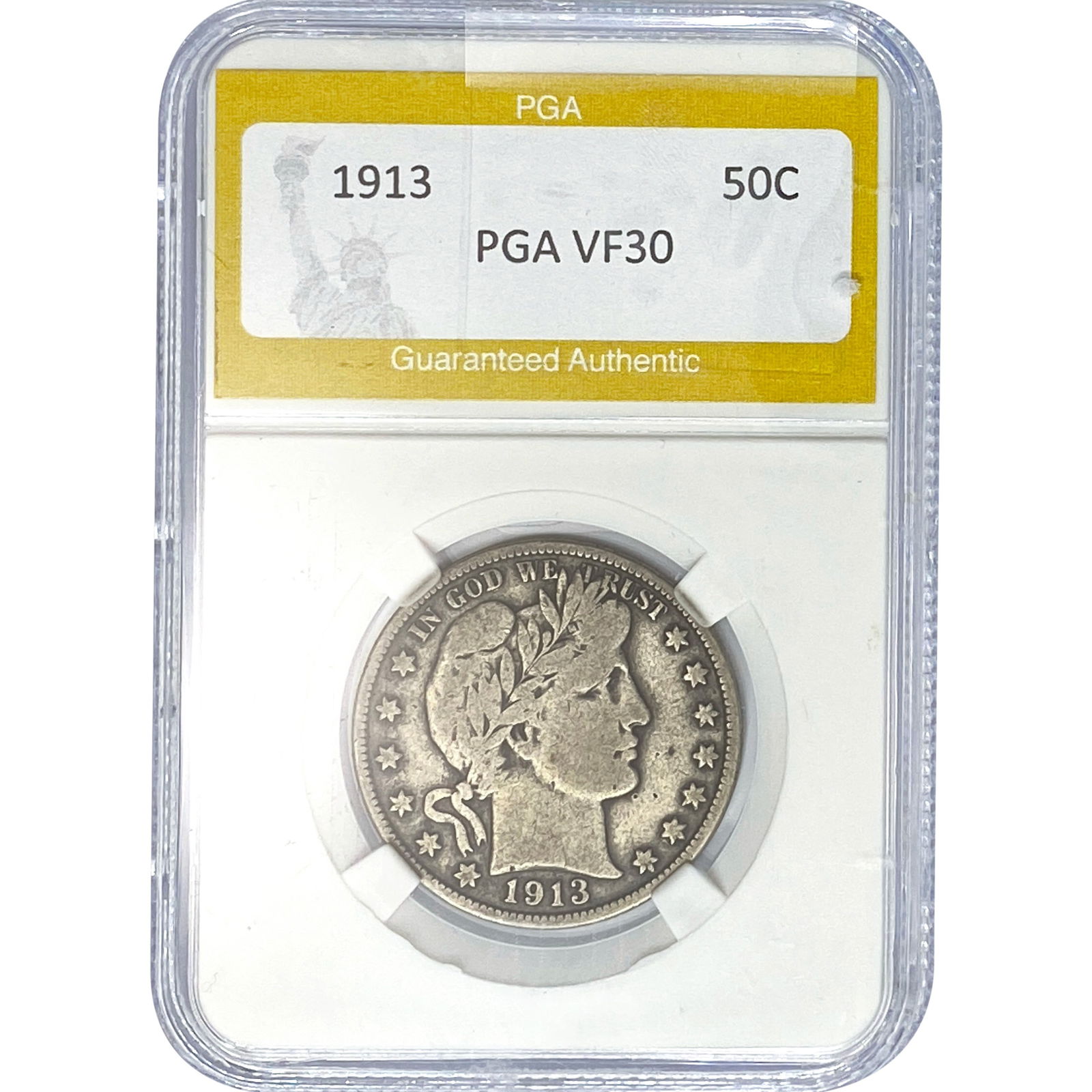 1913 Buffalo Half Dollar PGA VF30: 1913 Buffalo Half Dollar PGA VF30