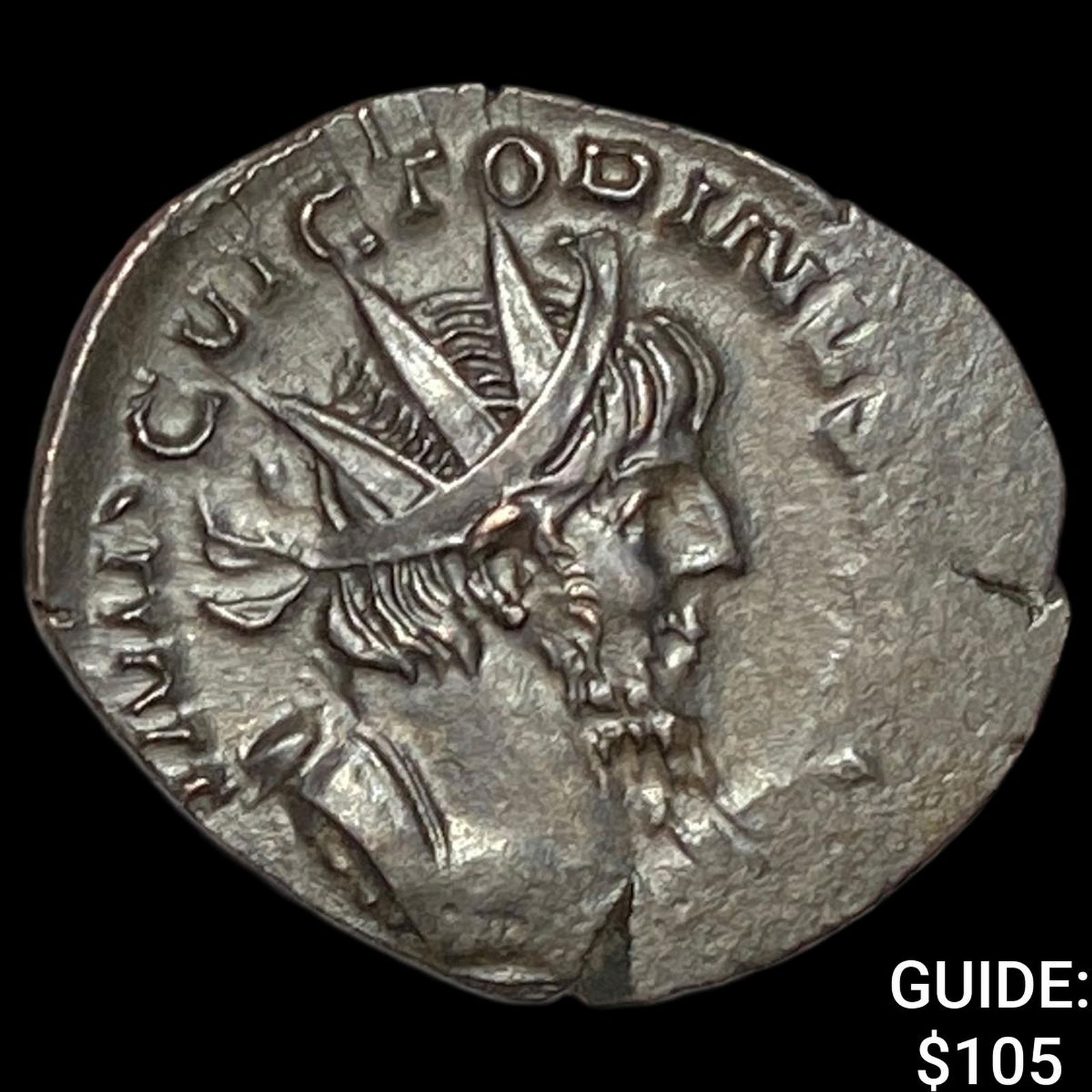 Romano-Gallic Victorinus 269-271 BI Dbl Denarius CHOICE AU: Romano-Gallic Victorinus 269-271 BI Dbl Denarius CHOICE AU