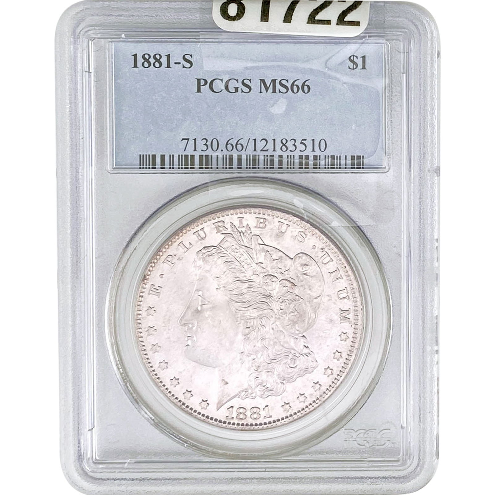 1881-S Morgan Silver Dollar PCGS MS66 (1 of 2)