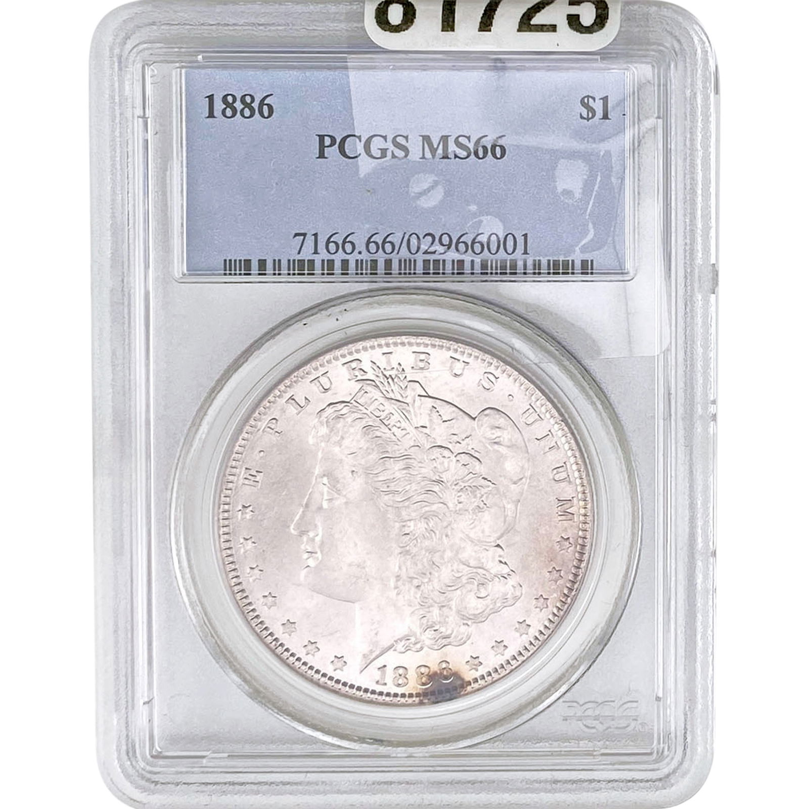 1886 Morgan Silver Dollar PCGS MS66 (1 of 2)