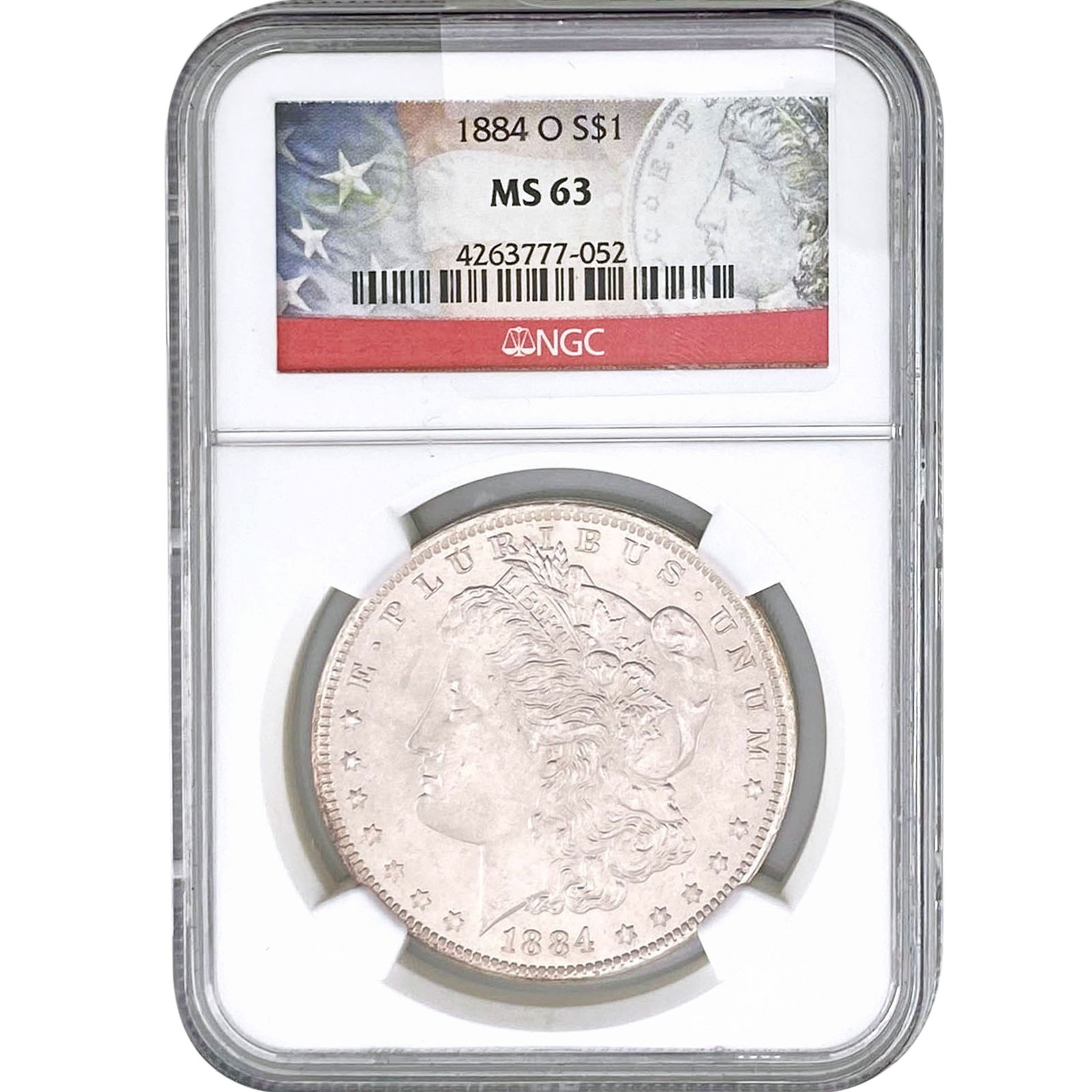 1884-O Morgan Silver Dollar NGC MS63 (1 of 2)