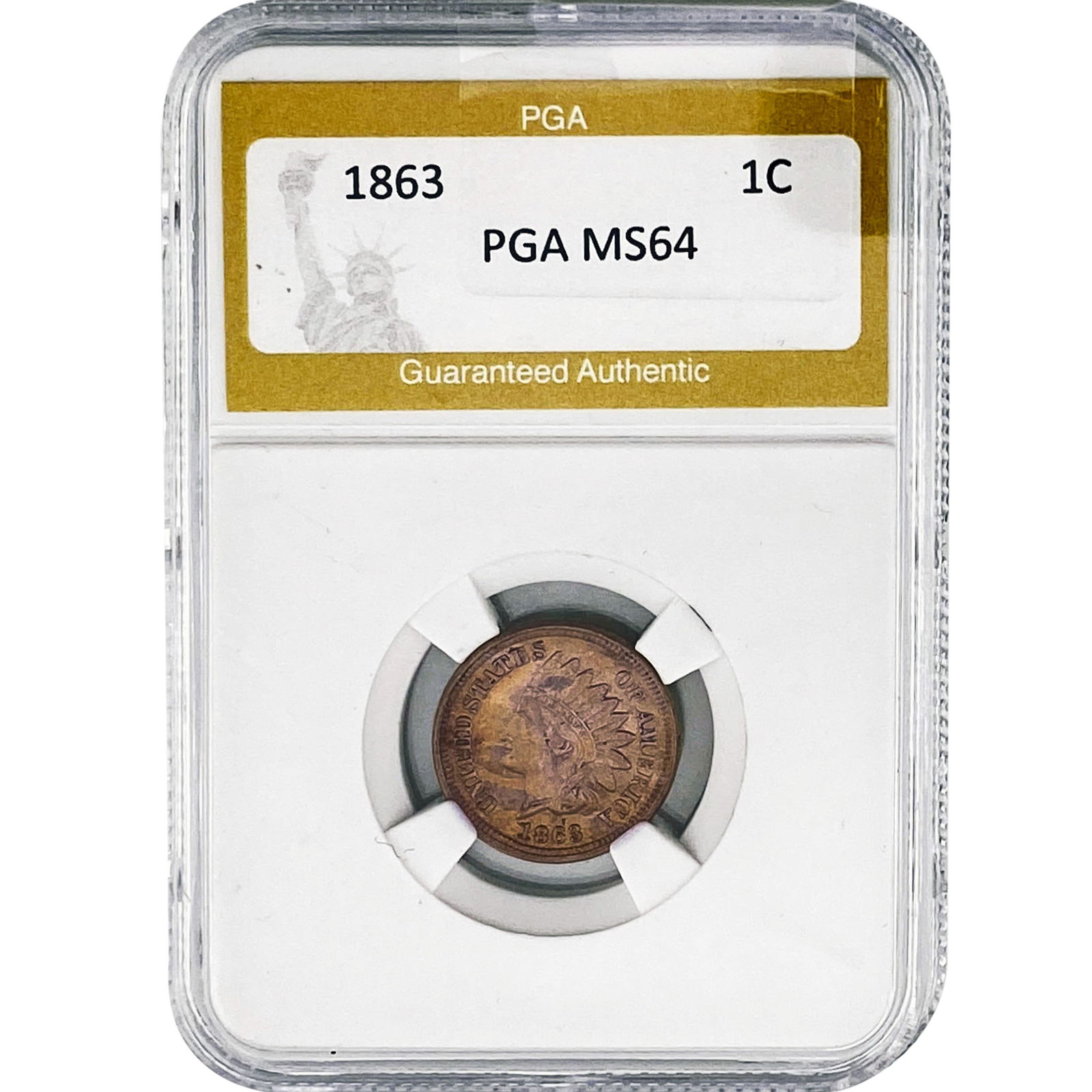 1863 Wheat Cent PGA MS64 (1 of 2)