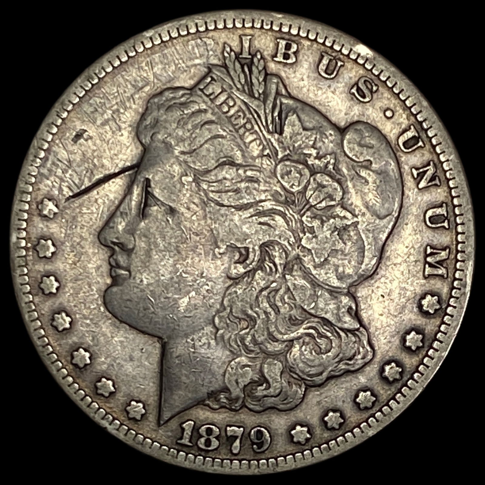 1879-CC Silver Morgan Dollar HIGH GRADE (1 of 2)