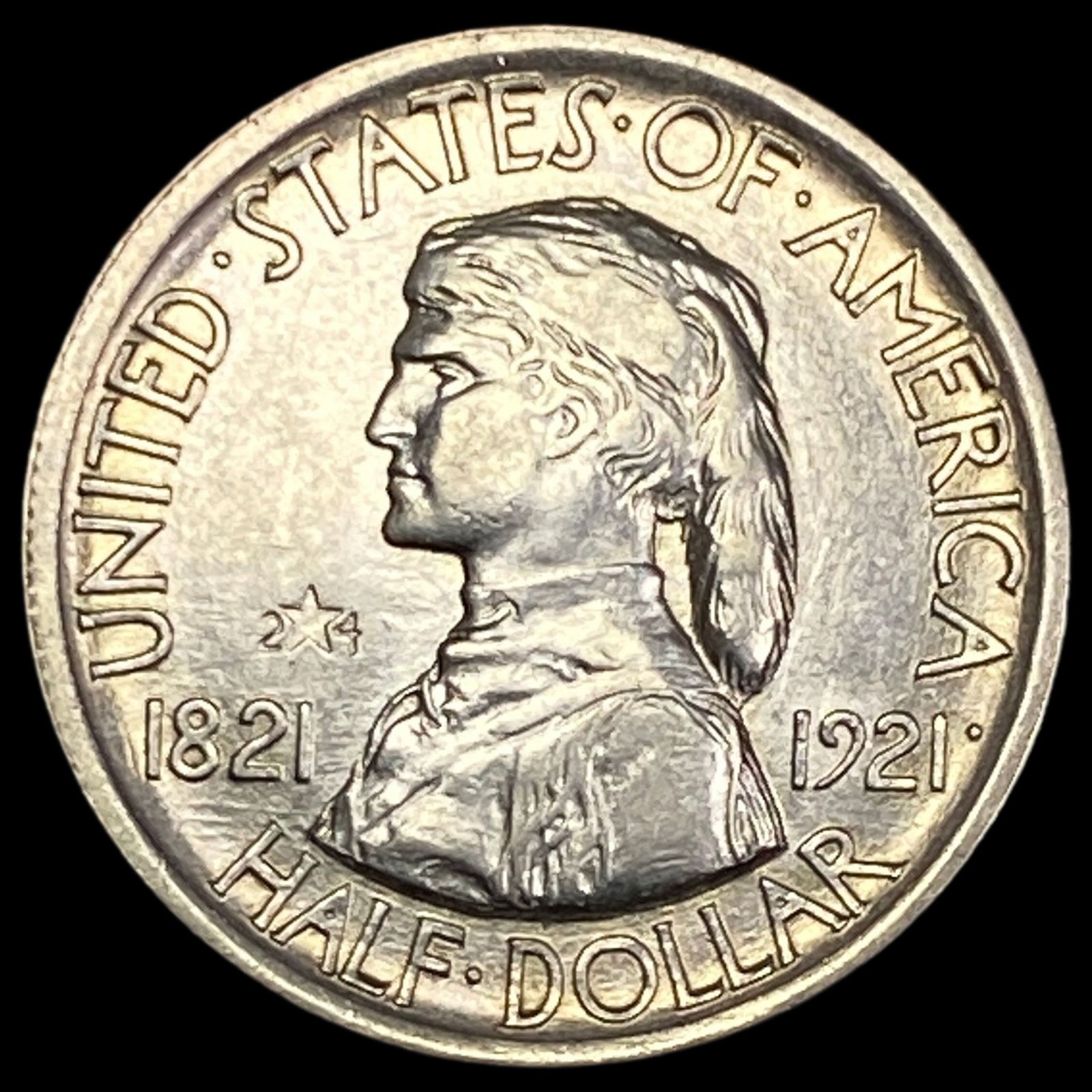 1921 Missouri Centennial Half Dollar UNCIRCULATED (1 of 2)