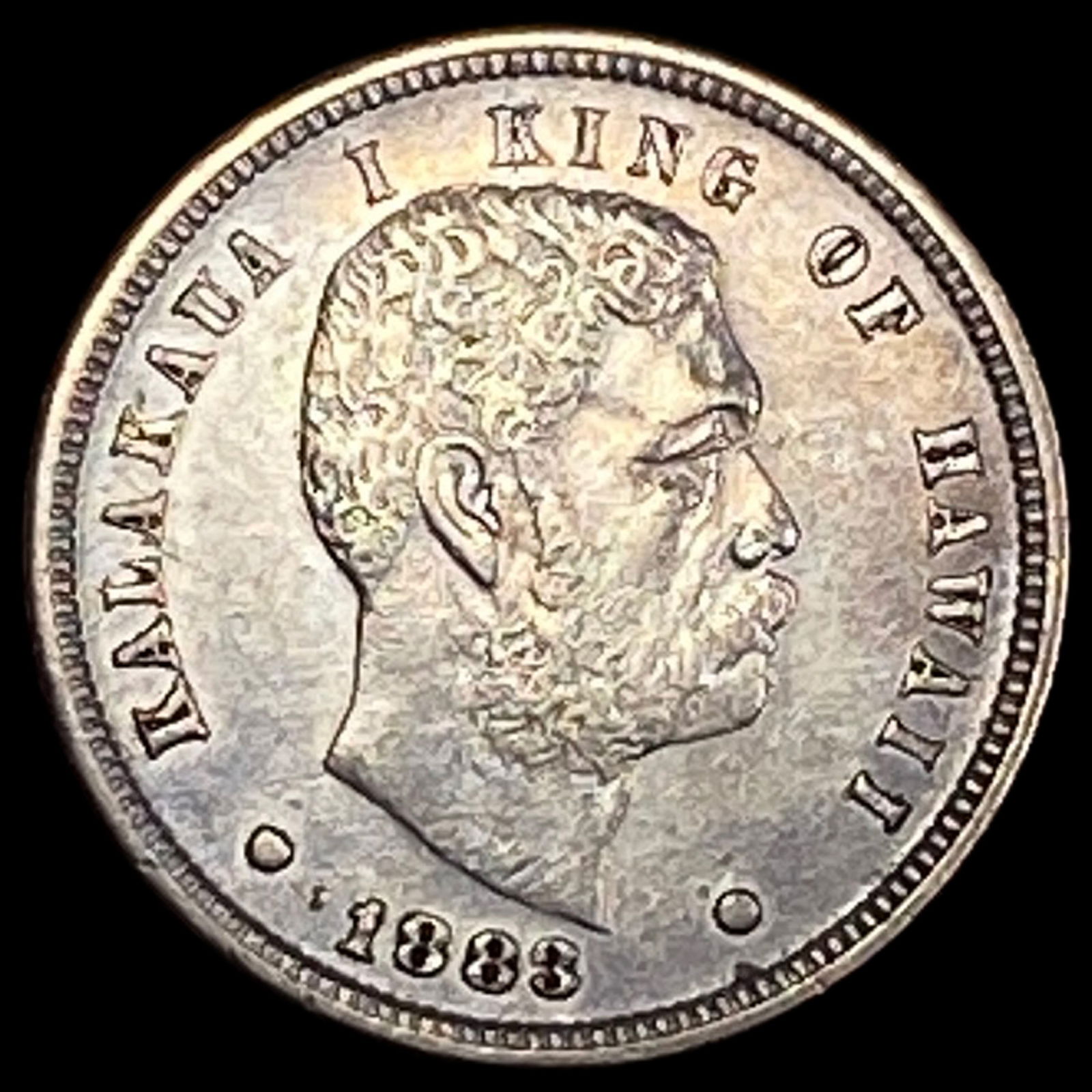 1883 Hawaii Silver Dime CLOSELY UNCIRCULATED (1 of 2)