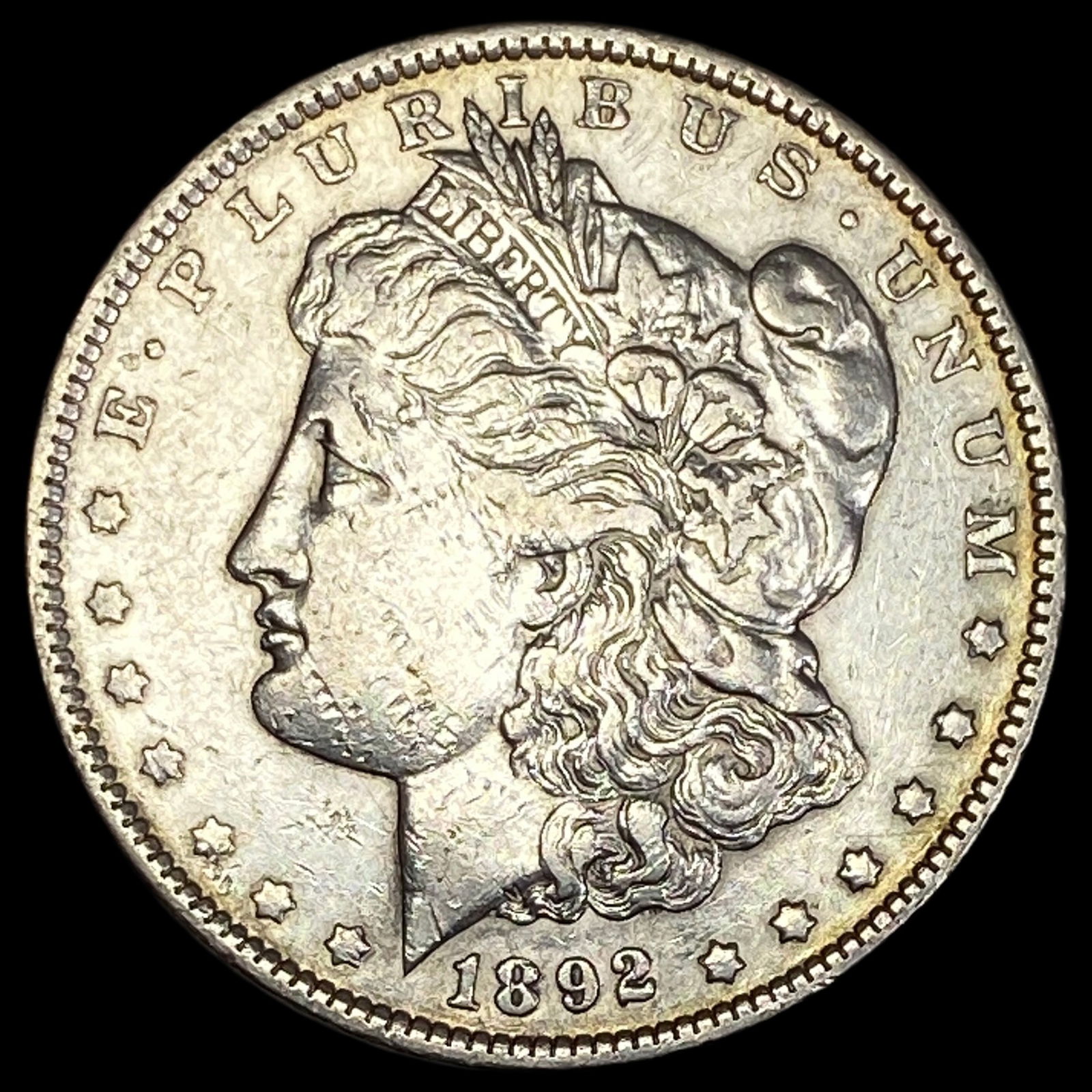 1892 Morgan Silver Dollar NEARLY UNCIRCULATED (1 of 2)