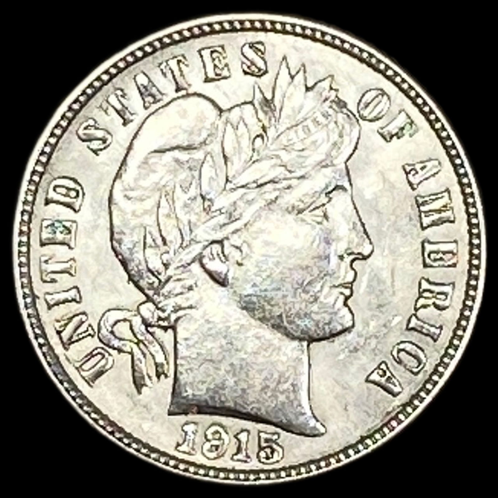 1915 Barber Dime UNCIRCULATED (1 of 2)