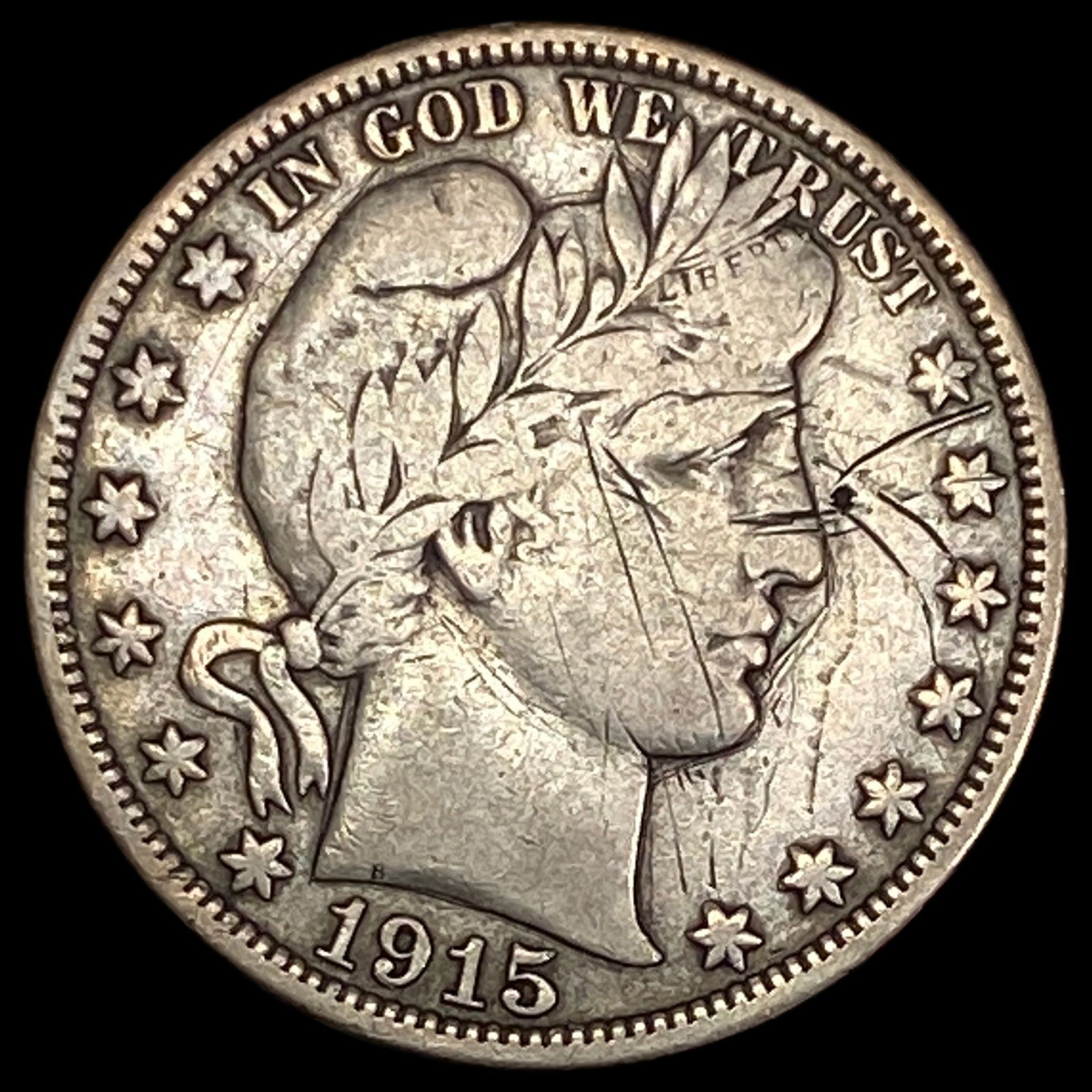 1915 Barber Half Dollar HIGH GRADE (1 of 2)