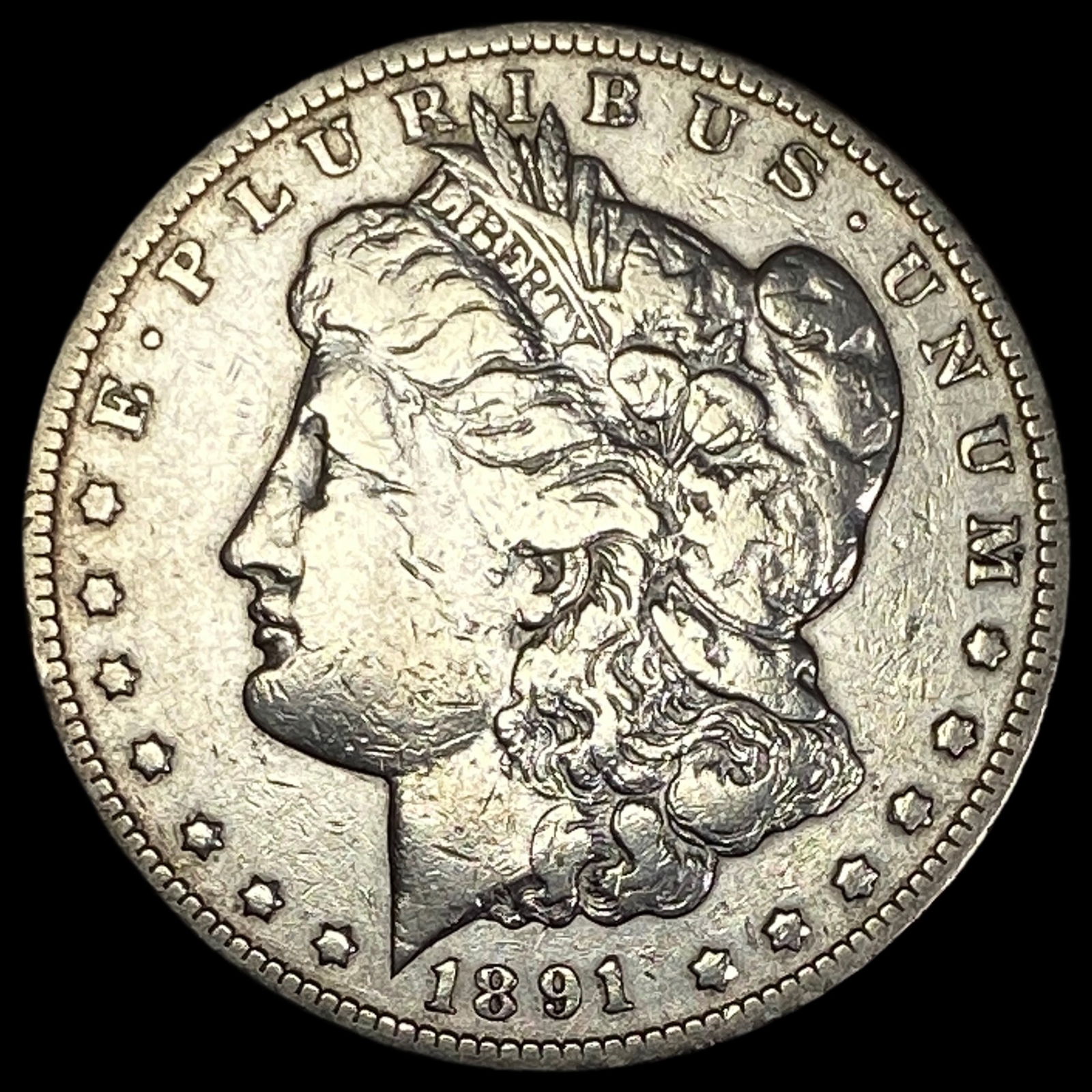 1891-O Silver Morgan Dollar HIGH GRADE (1 of 2)