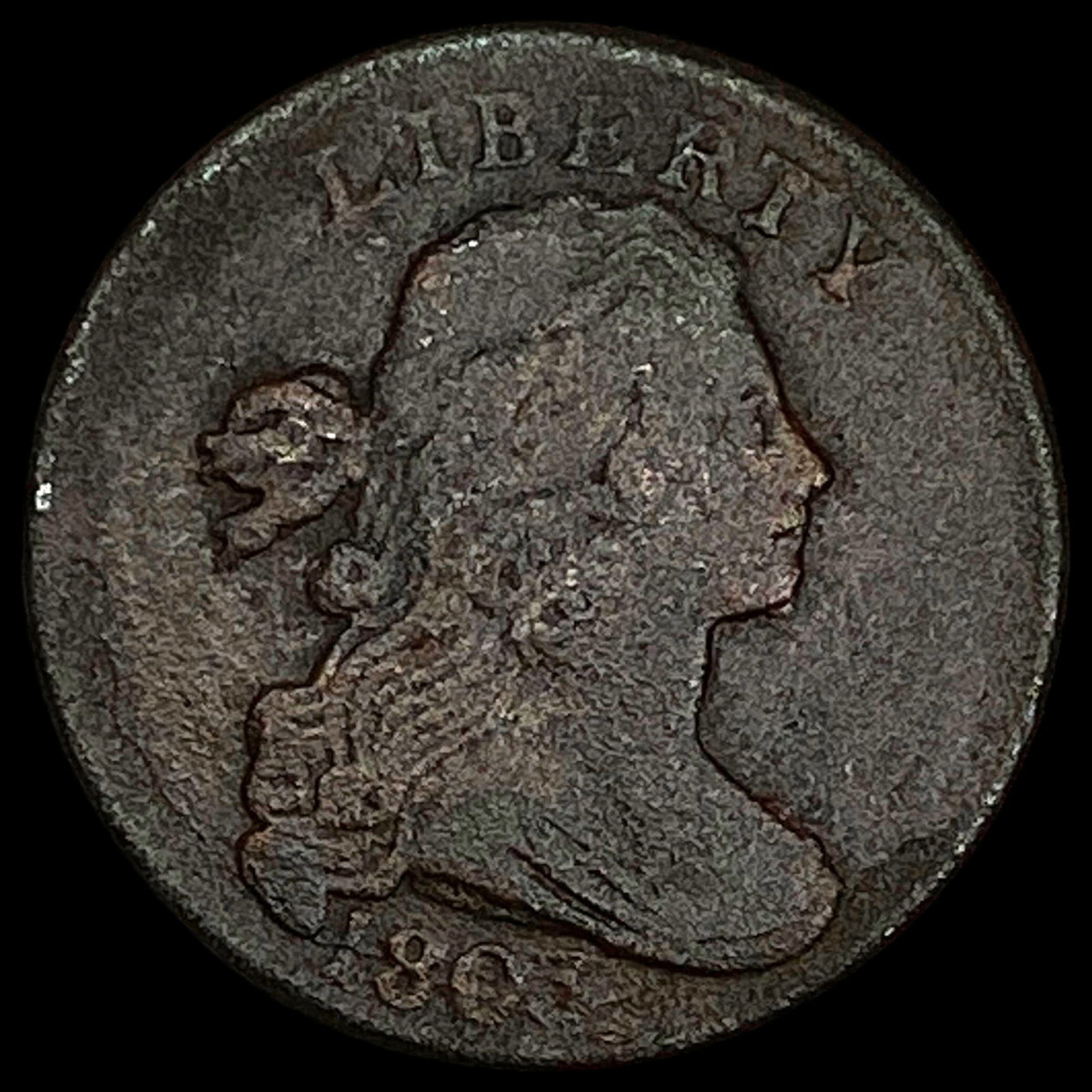 1798 Large Cent Draped Bust HIGH GRADE (1 of 2)