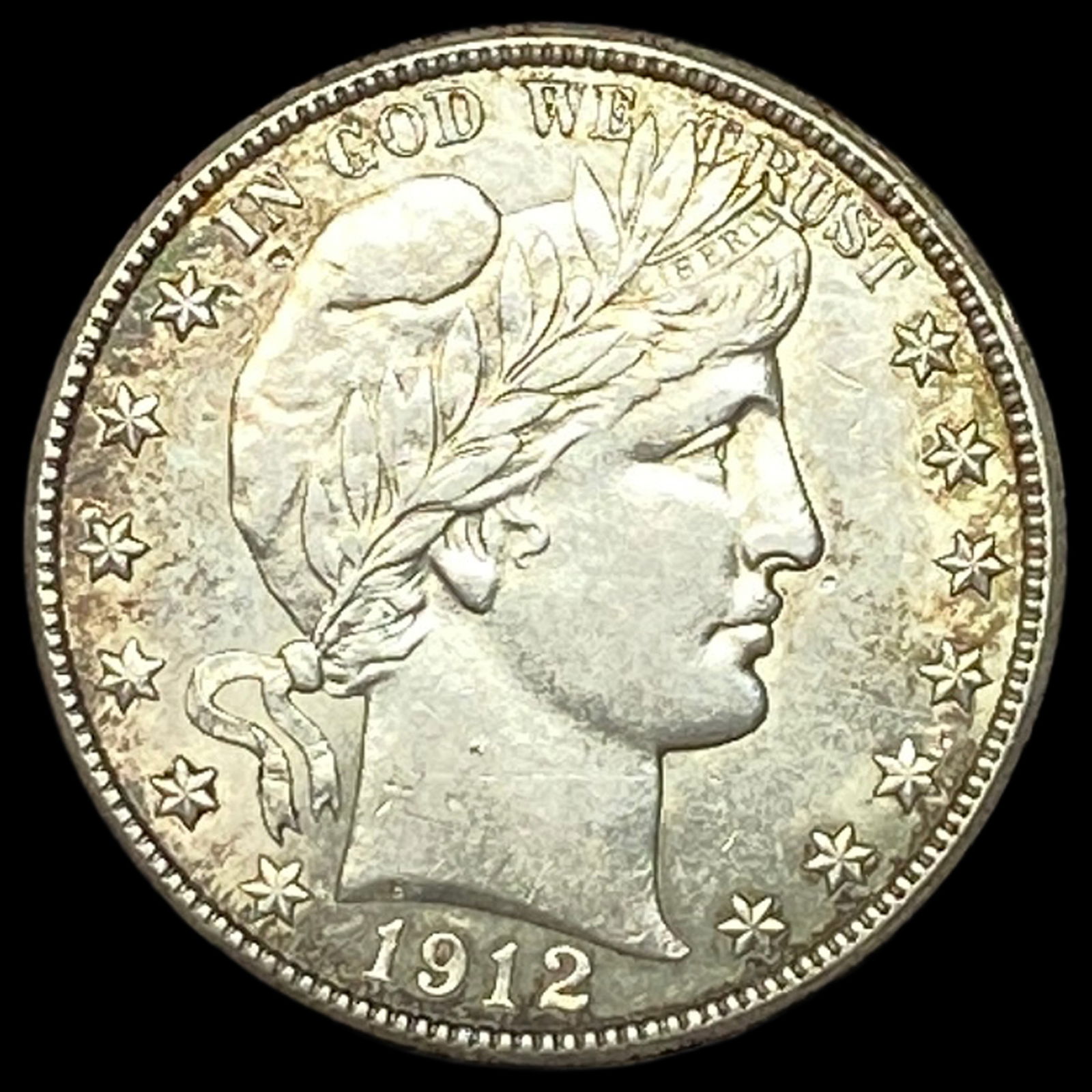 1912-D Silver Barber Half Dollar UNCIRCULATED (1 of 2)