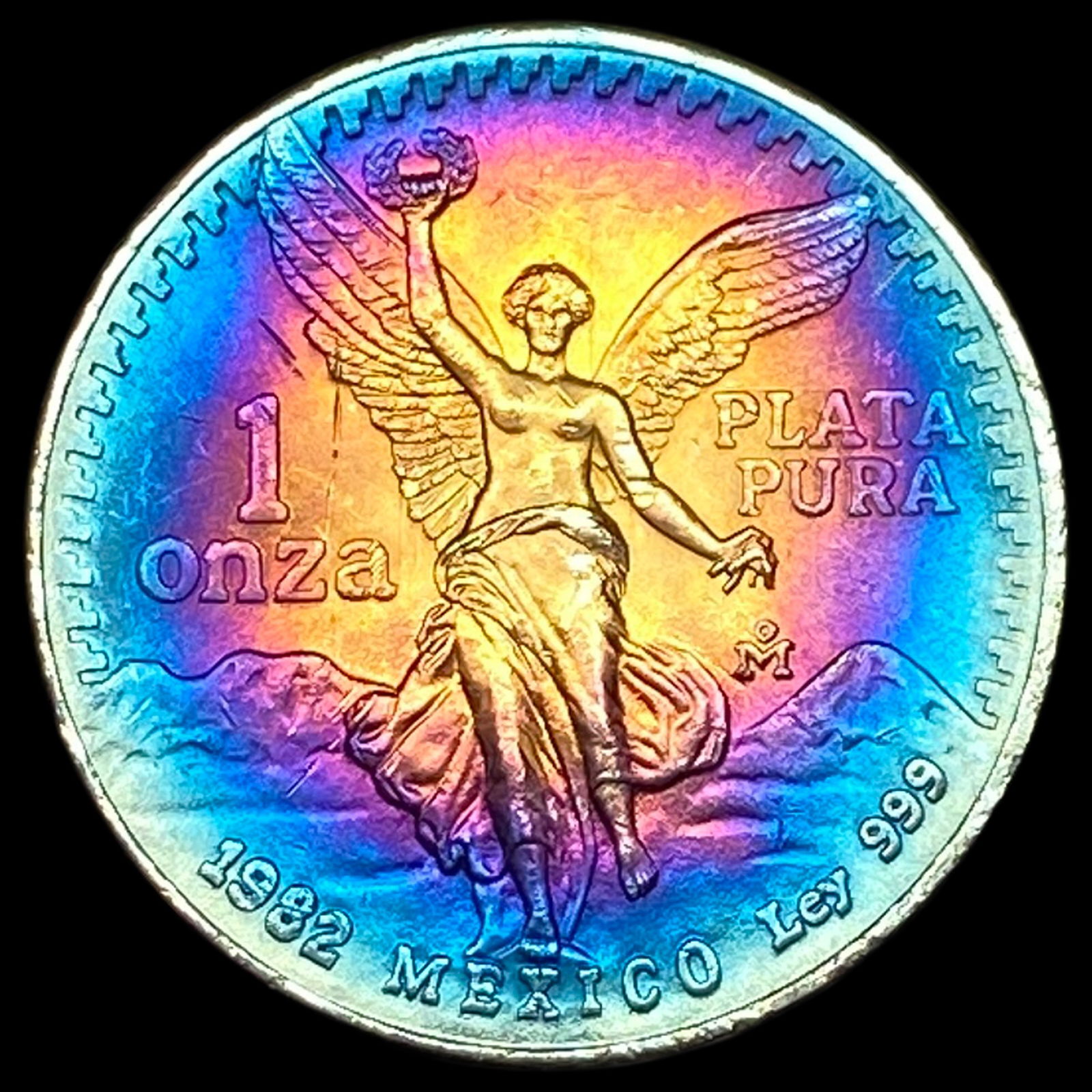 1982 Mexico 1 Onza Silver Libertad GEM BU (1 of 2)