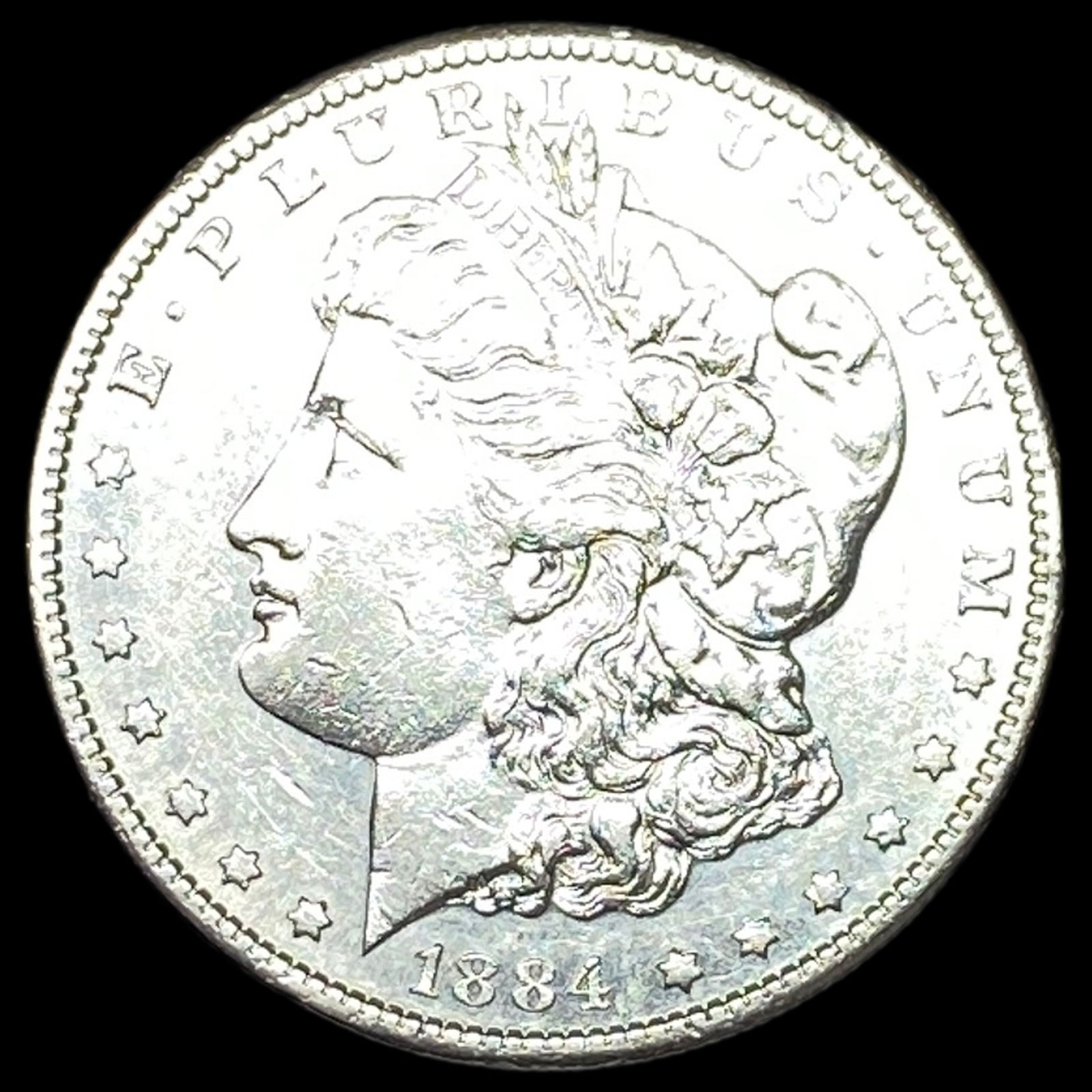 1884-S Silver Morgan Dollar CLOSELY UNCIRCULATED (1 of 2)