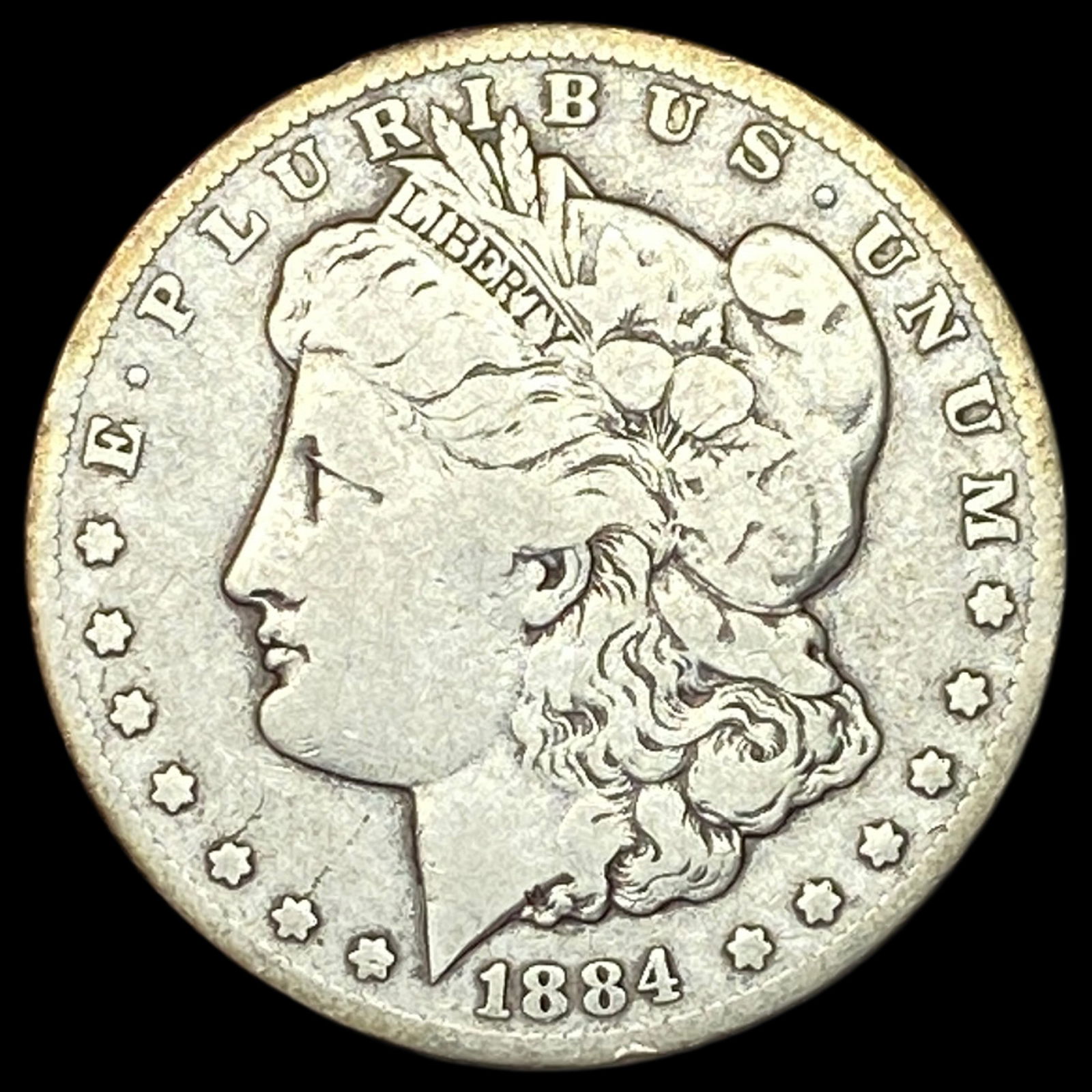 1884-CC Silver Morgan Dollar NICELY CIRCULATED (1 of 2)