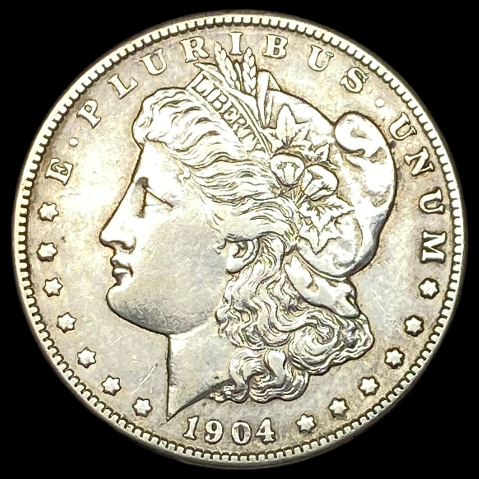 1904-S Silver Morgan Dollar CLOSELY UNCIRCULATED (1 of 2)