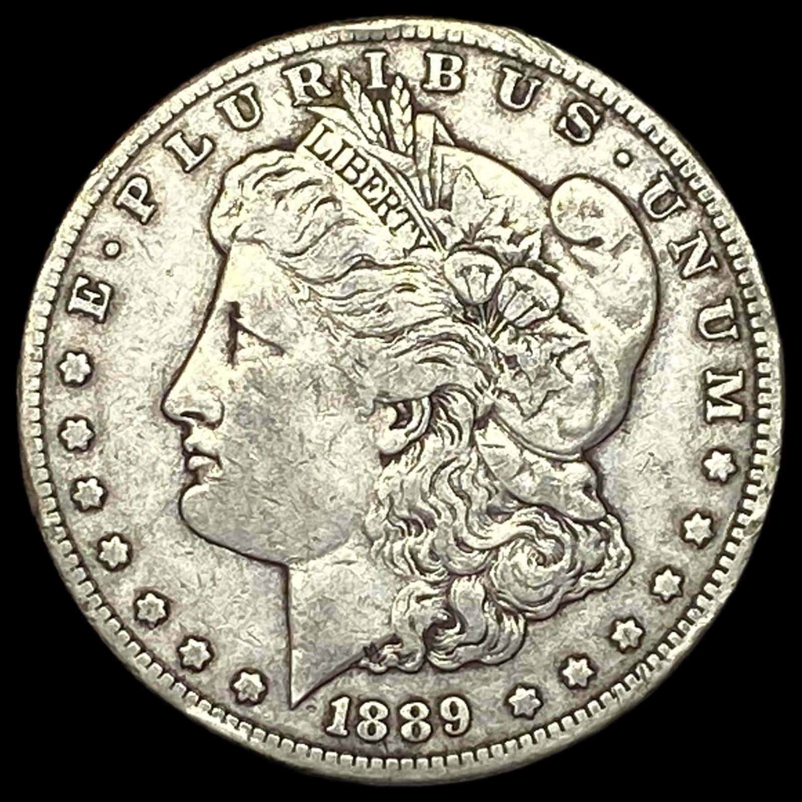 1889-S Silver Morgan Dollar HIGH GRADE (1 of 2)