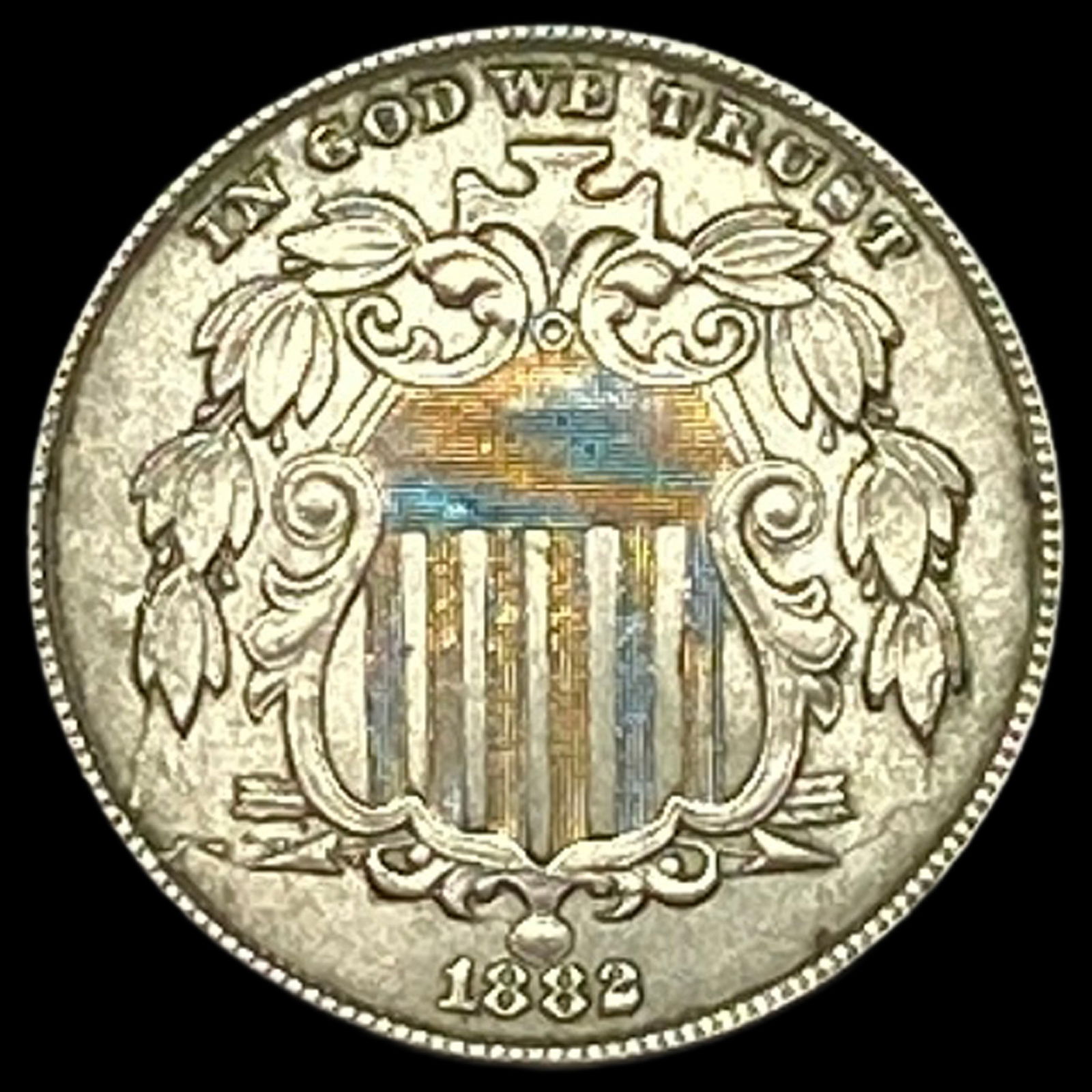 1882 Shield Nickel HIGH GRADE (1 of 2)