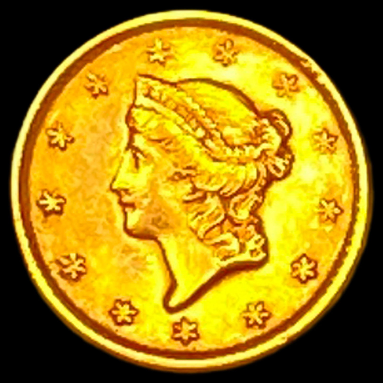 1852 Gold $1 Type 1 UNCIRCULATED (1 of 2)