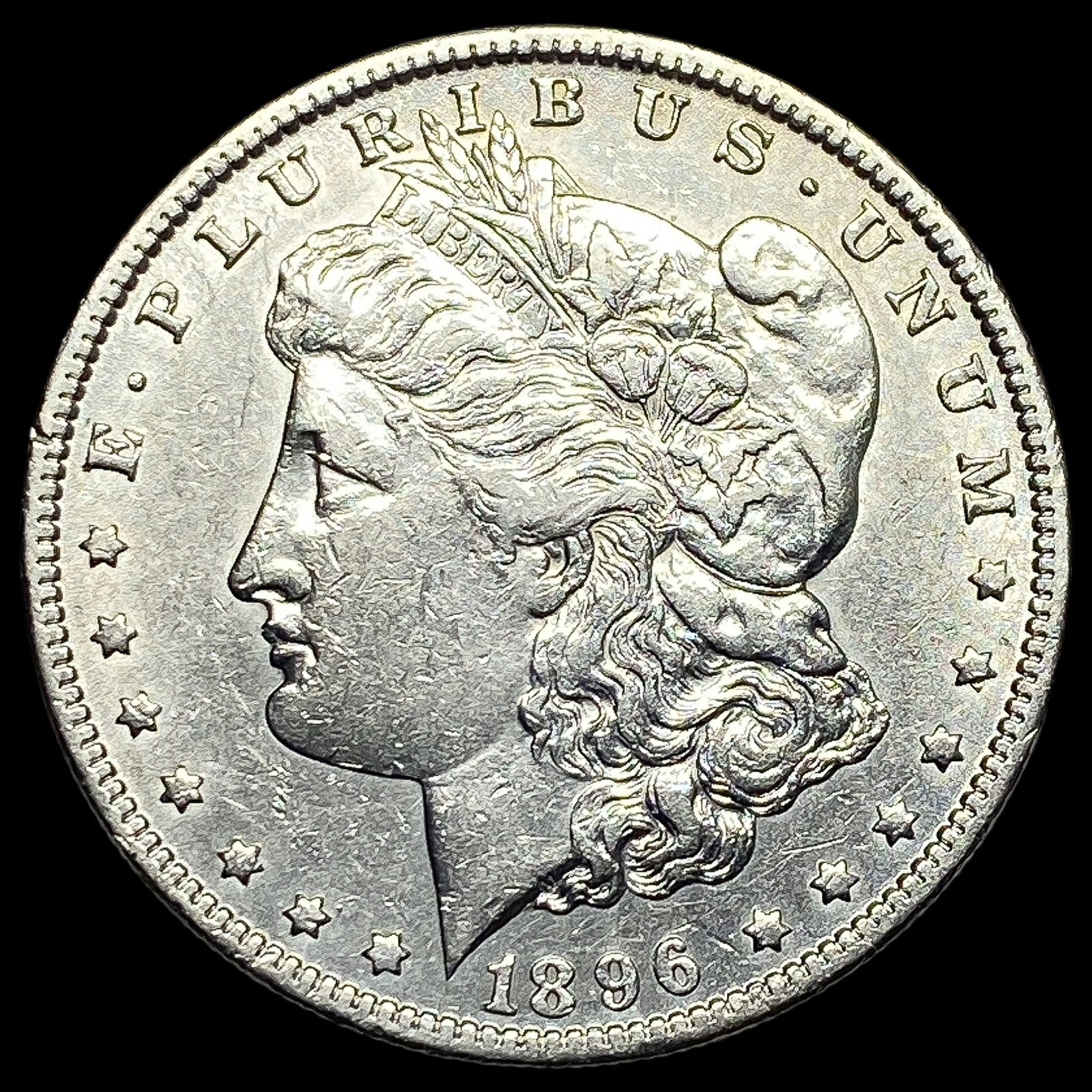 1896-O Silver Morgan Dollar CLOSELY UNCIRCULATED (1 of 2)