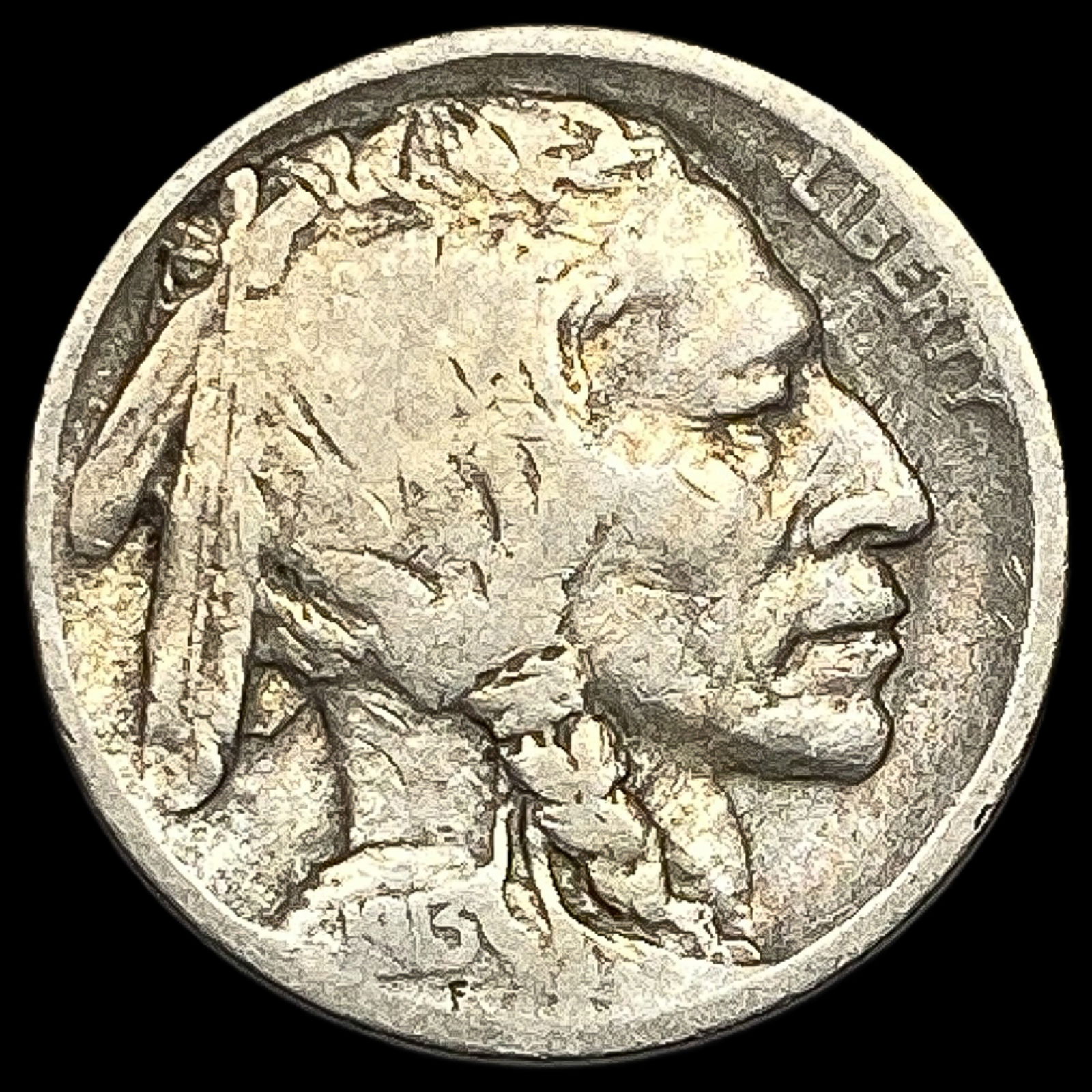 1915-D Buffalo Nickel NICELY CIRCULATED (1 of 2)