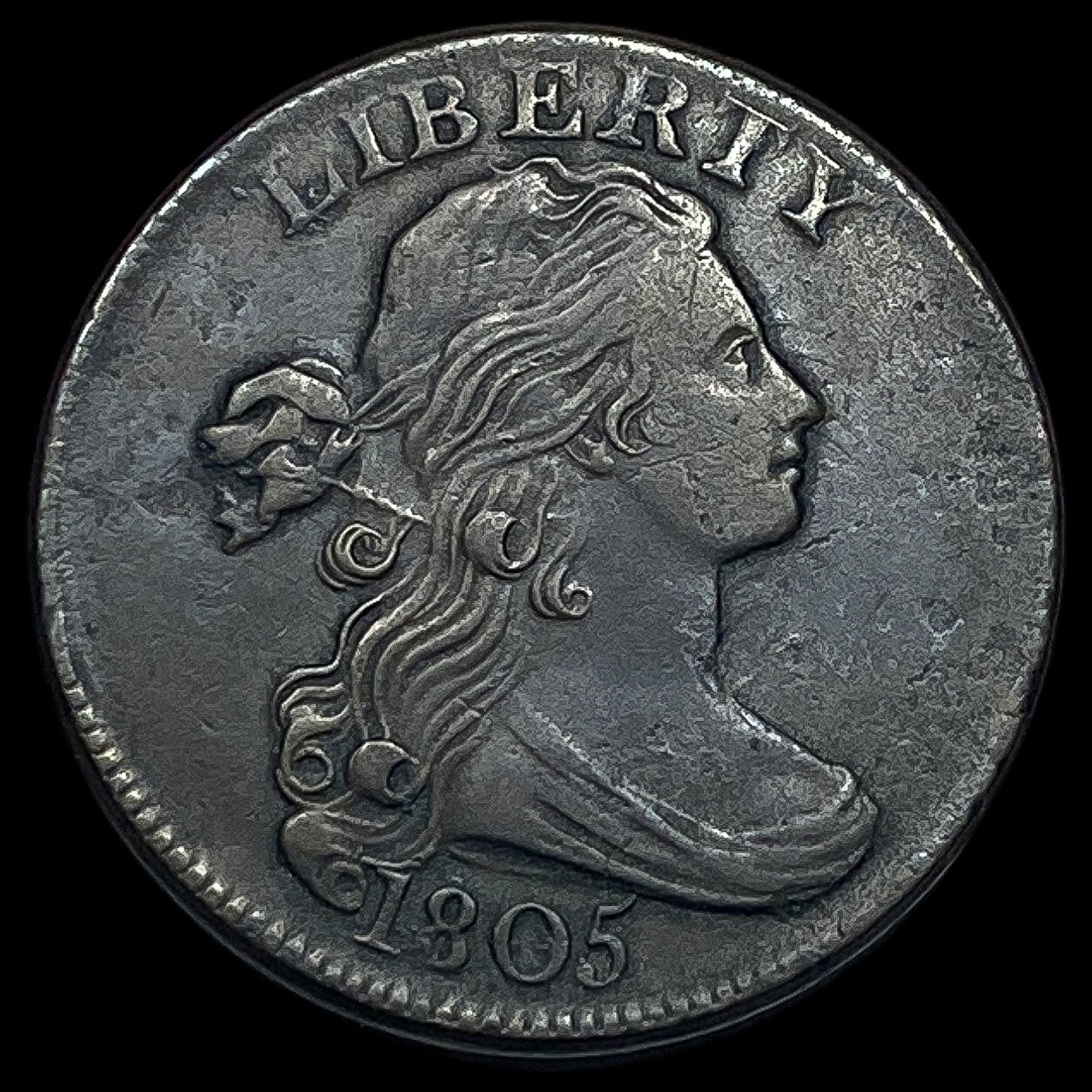 1805 Draped Bust Large Cent NEARLY UNCIRCULATED (1 of 2)