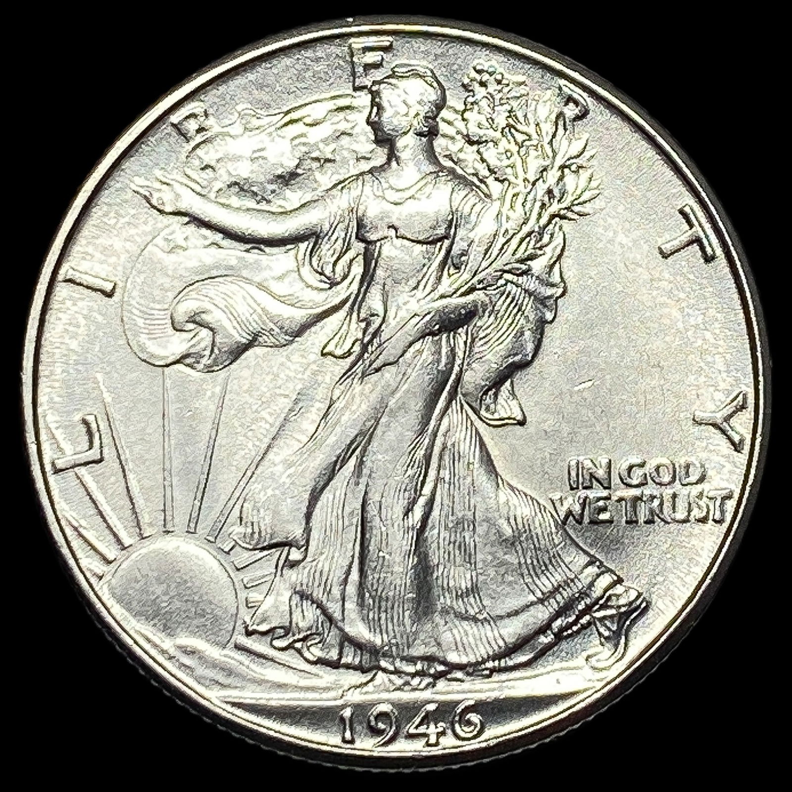 1946-D Silver Half Dollar UNCIRCULATED (1 of 2)