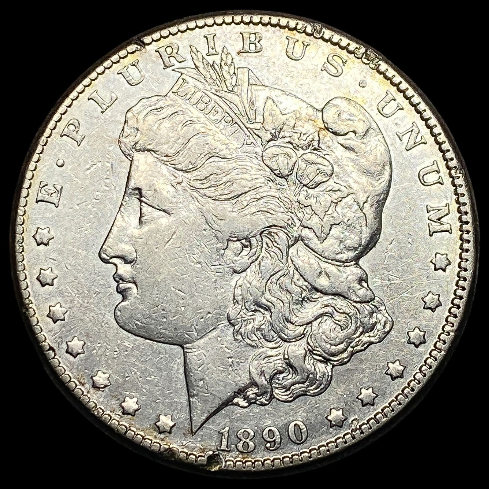 1890-CC Silver Morgan Dollar HIGH GRADE (1 of 2)