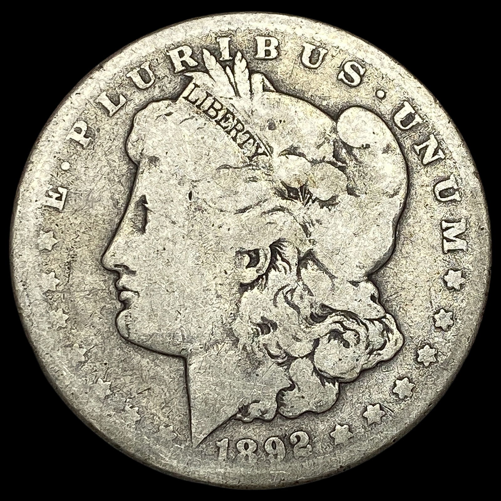 1892-CC Silver Morgan Dollar NICELY CIRCULATED (1 of 2)