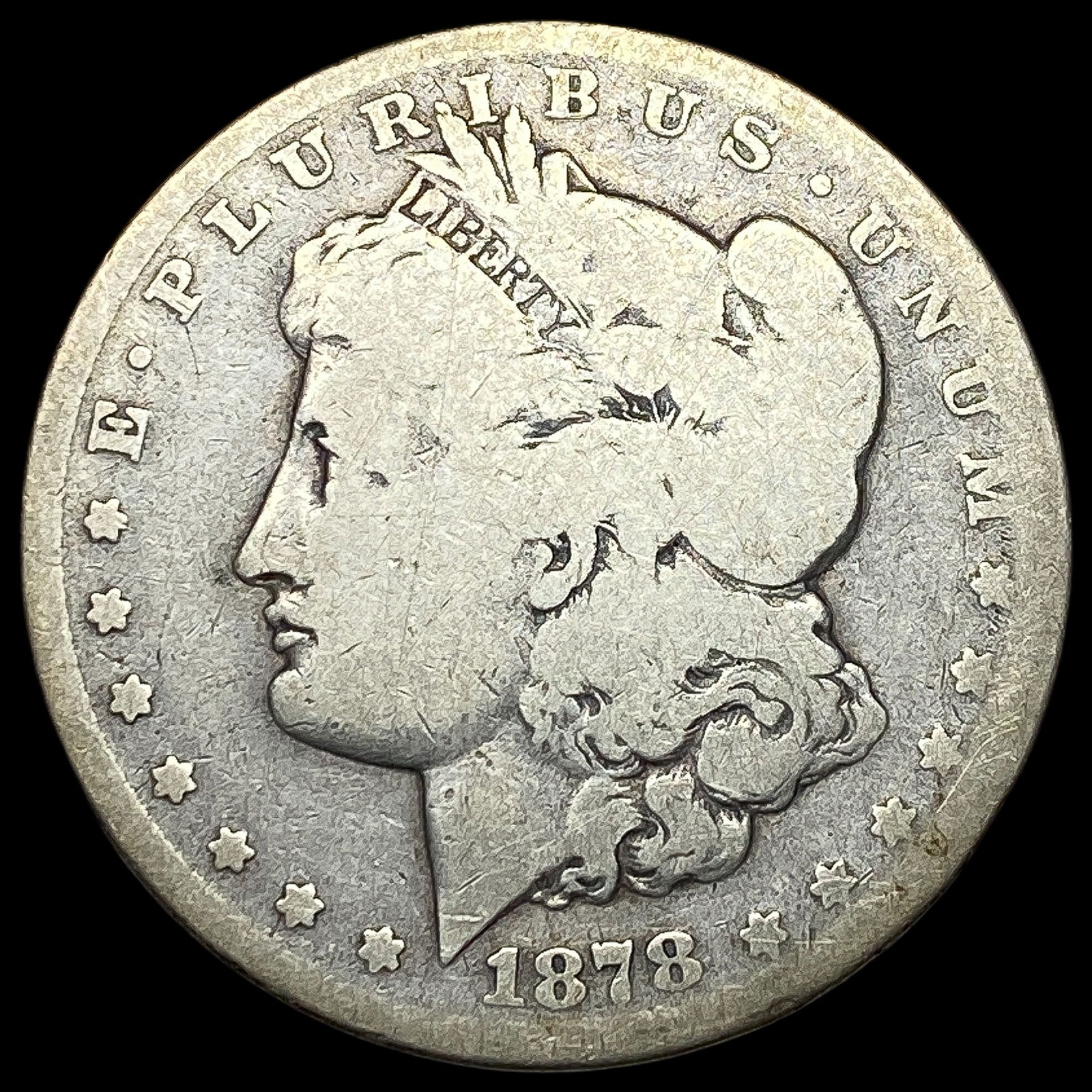 1878-CC Morgan Silver Dollar NICELY CIRCULATED (1 of 2)