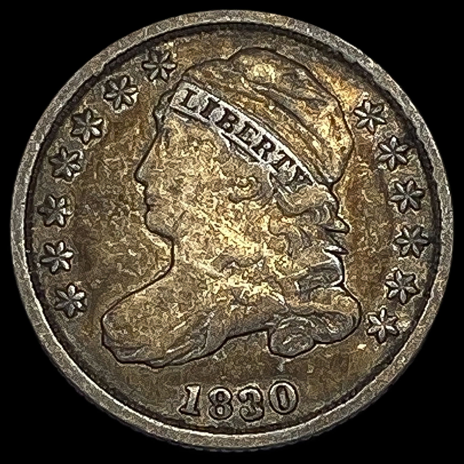 1830 Capped Bust Dime HIGH GRADE (1 of 2)