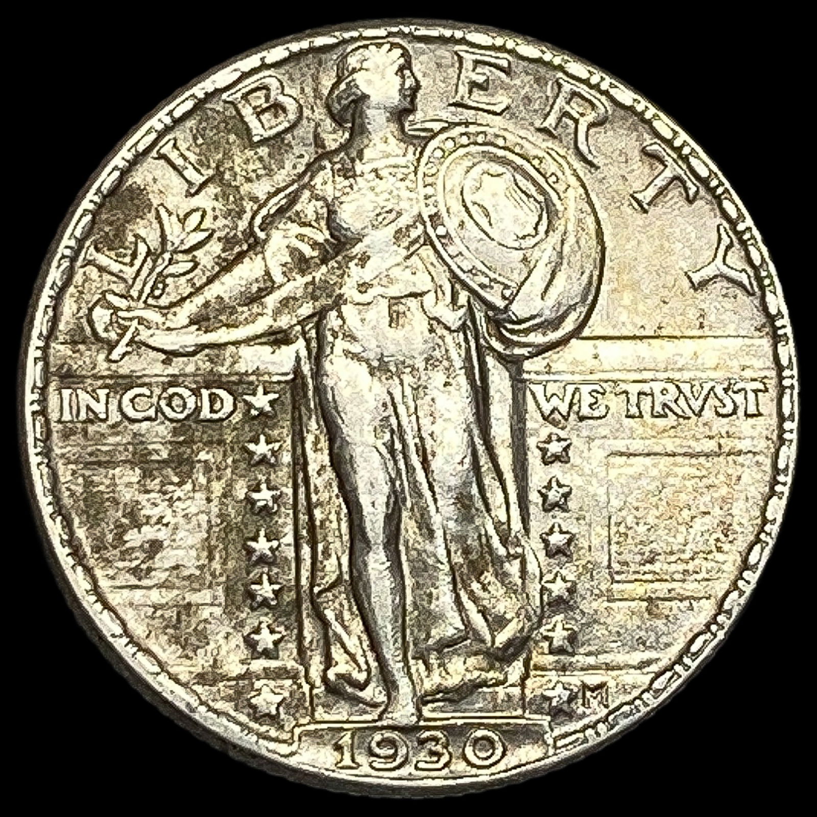 1930 Standing Liberty Silver Quarter CLOSELY UNCIRCULATED (1 of 2)