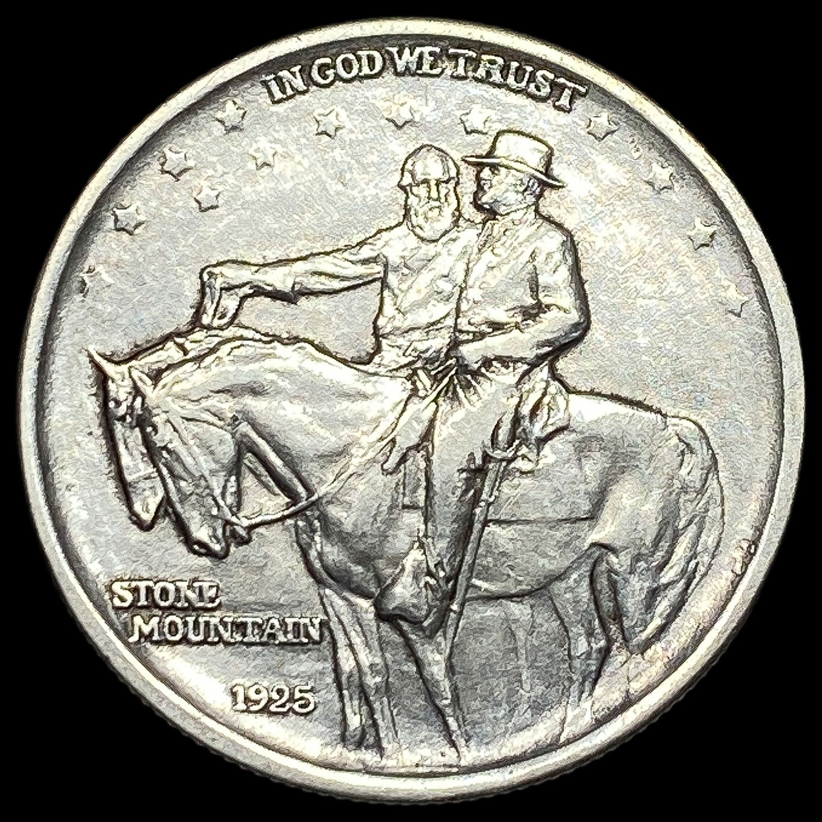 1925 Silver Half Dollar Stone Mountain HIGH GRADE (1 of 2)