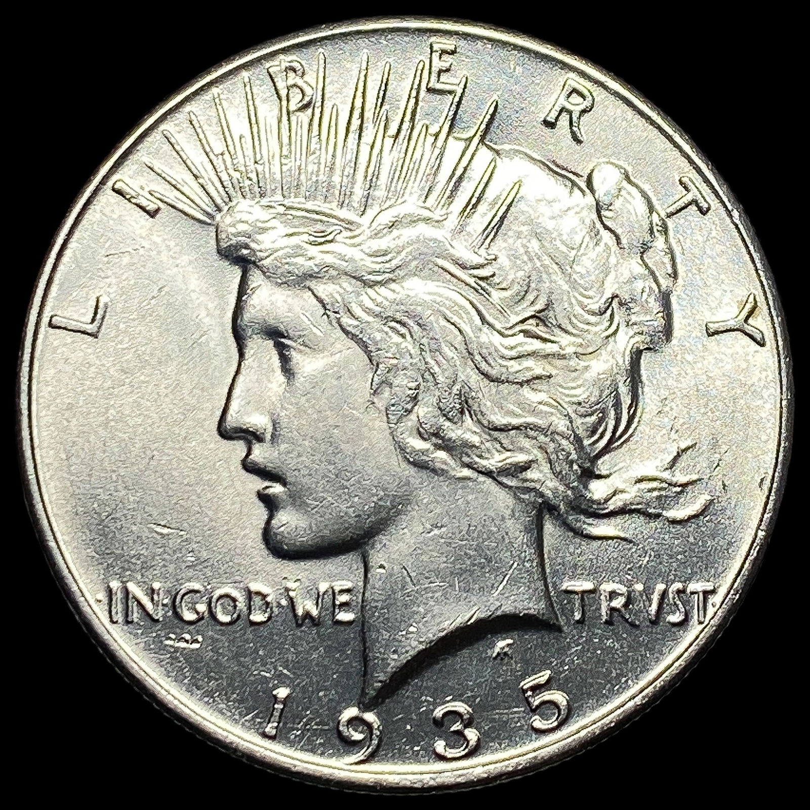 1935 Silver Peace Dollar UNCIRCULATED (1 of 2)