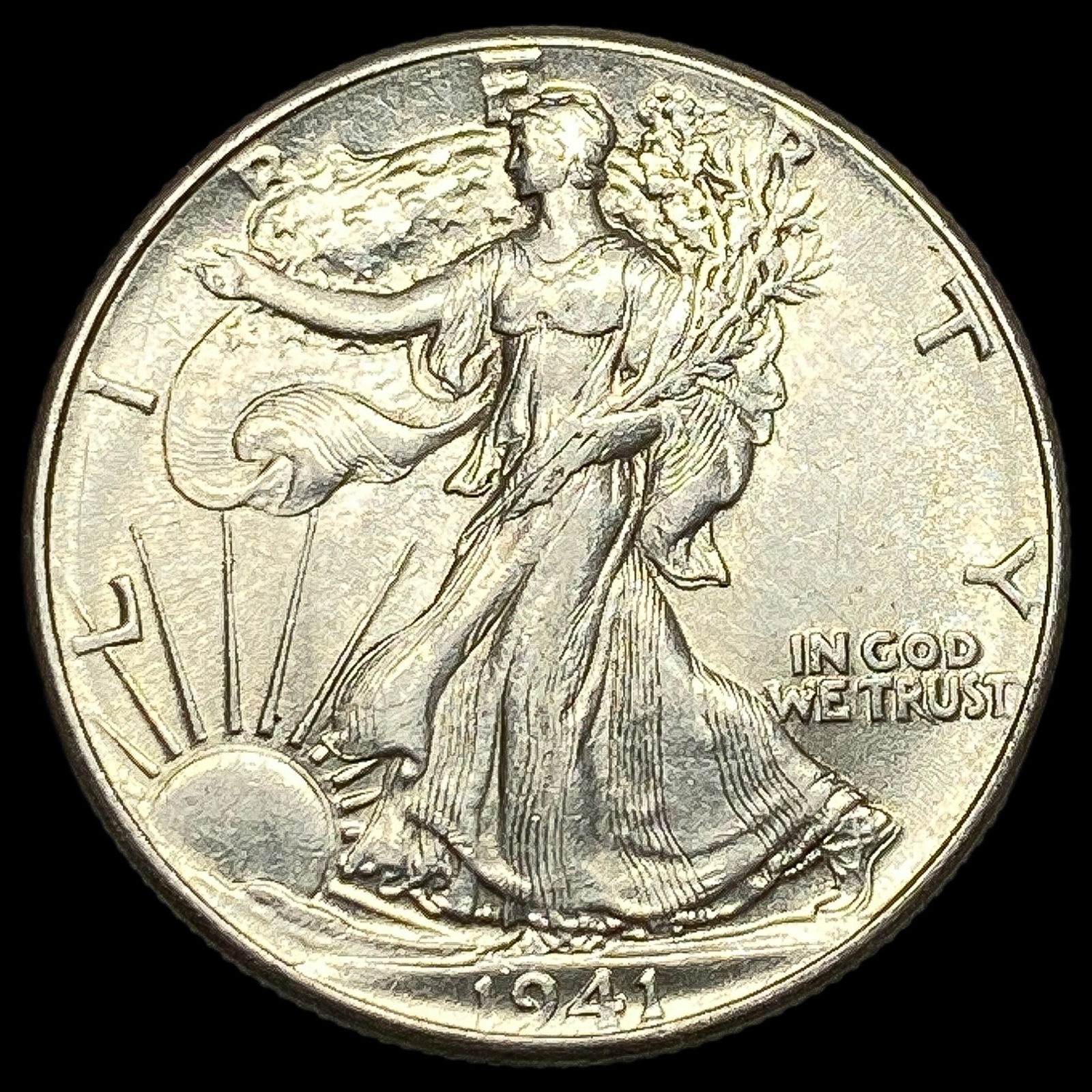 1941 Silver Walking Liberty Half Dollar UNCIRCULATED (1 of 2)