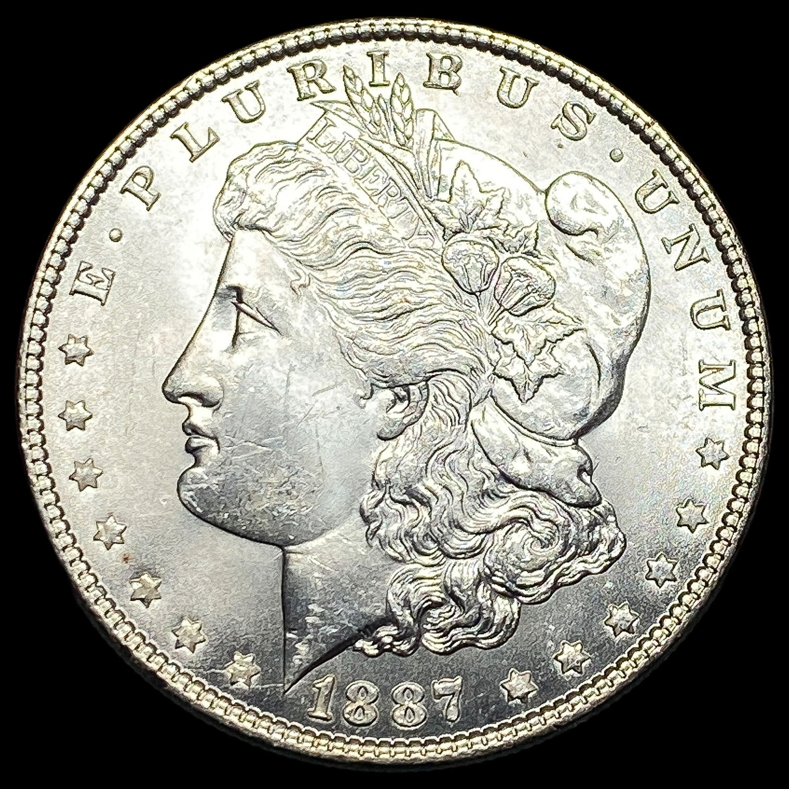1887 Silver Morgan Dollar CHOICE BU (1 of 2)