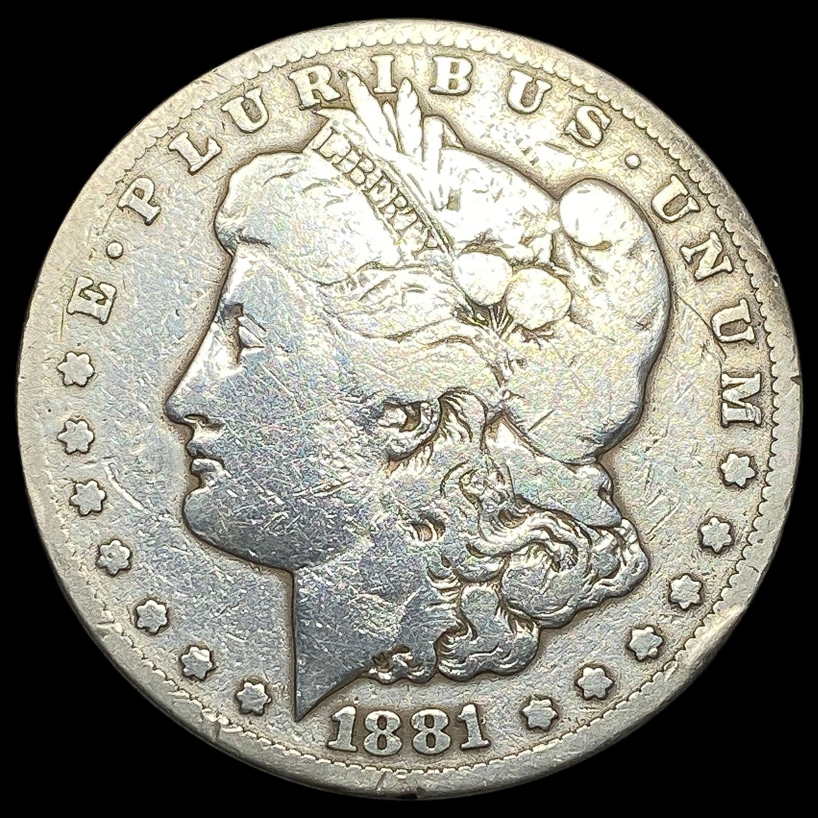 1881-S Silver Morgan Dollar HIGH GRADE (1 of 2)