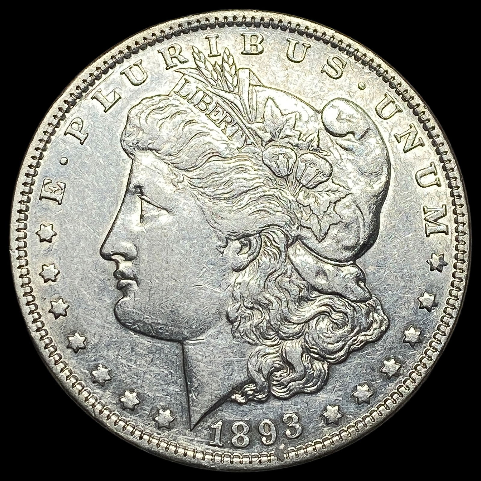 1893-S Silver Morgan Dollar CLOSELY UNCIRCULATED (1 of 2)