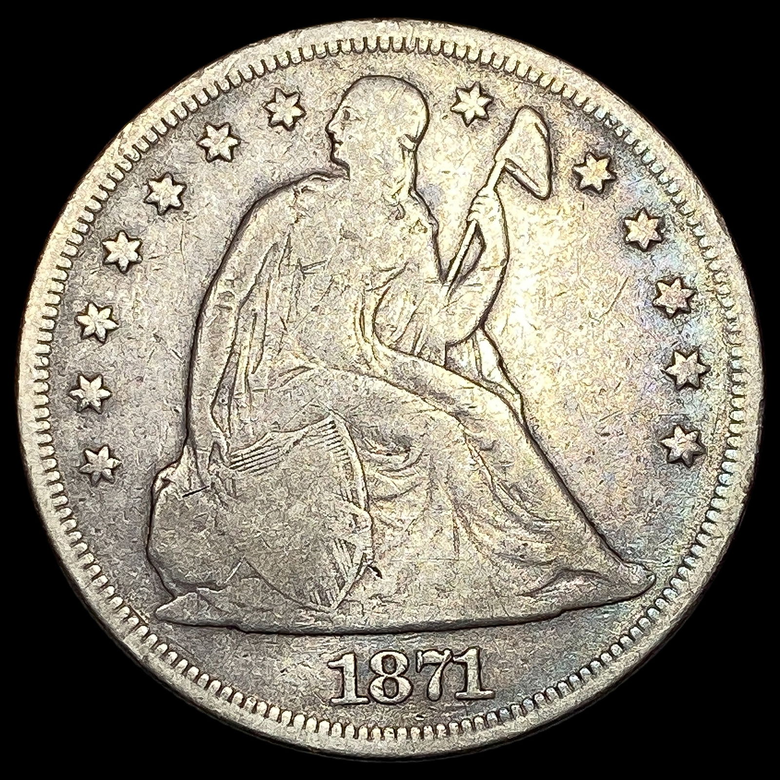 1871 Silver Dollar LIGHTLY CIRCULATED (1 of 2)