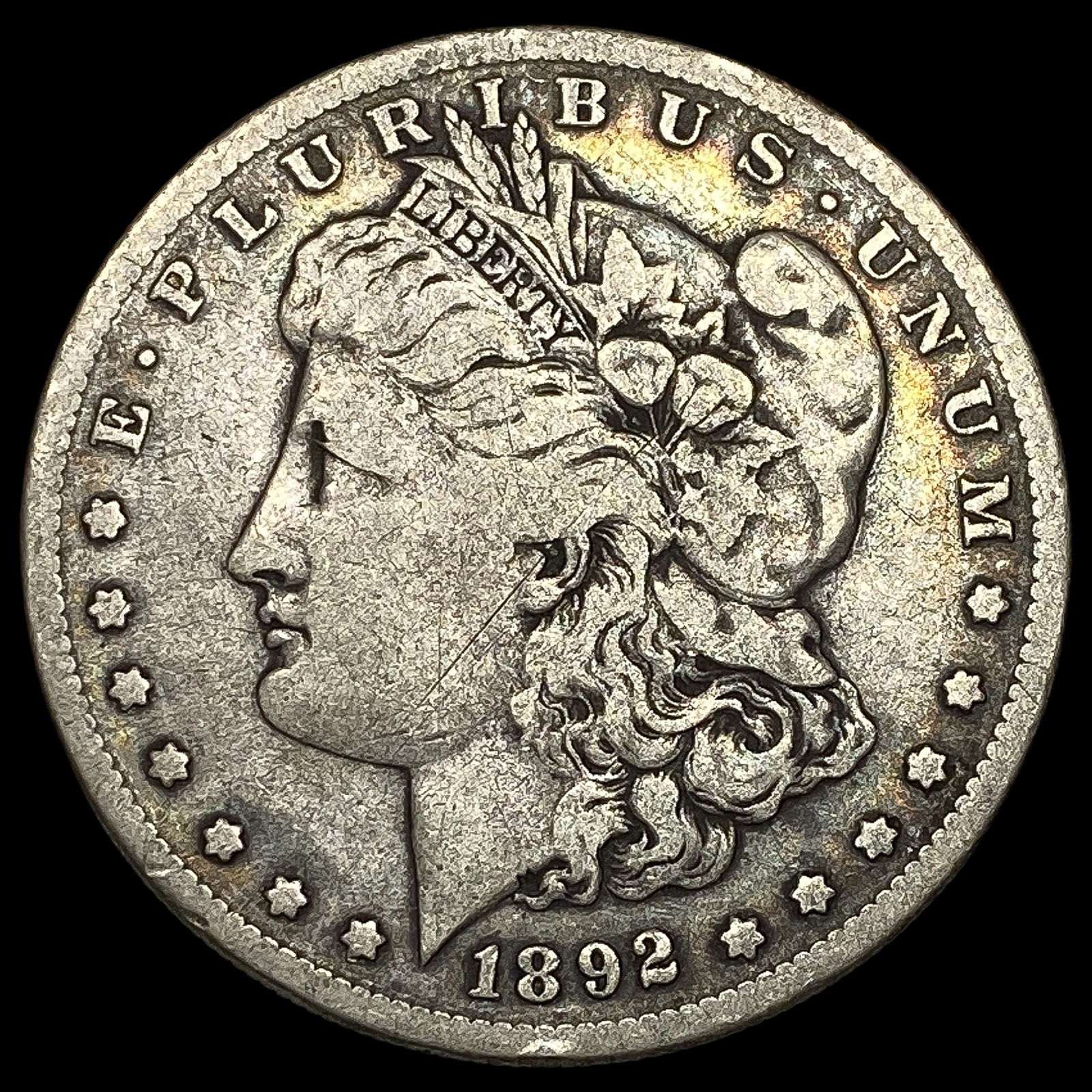 1892-S Silver Morgan Dollar NICELY CIRCULATED (1 of 2)