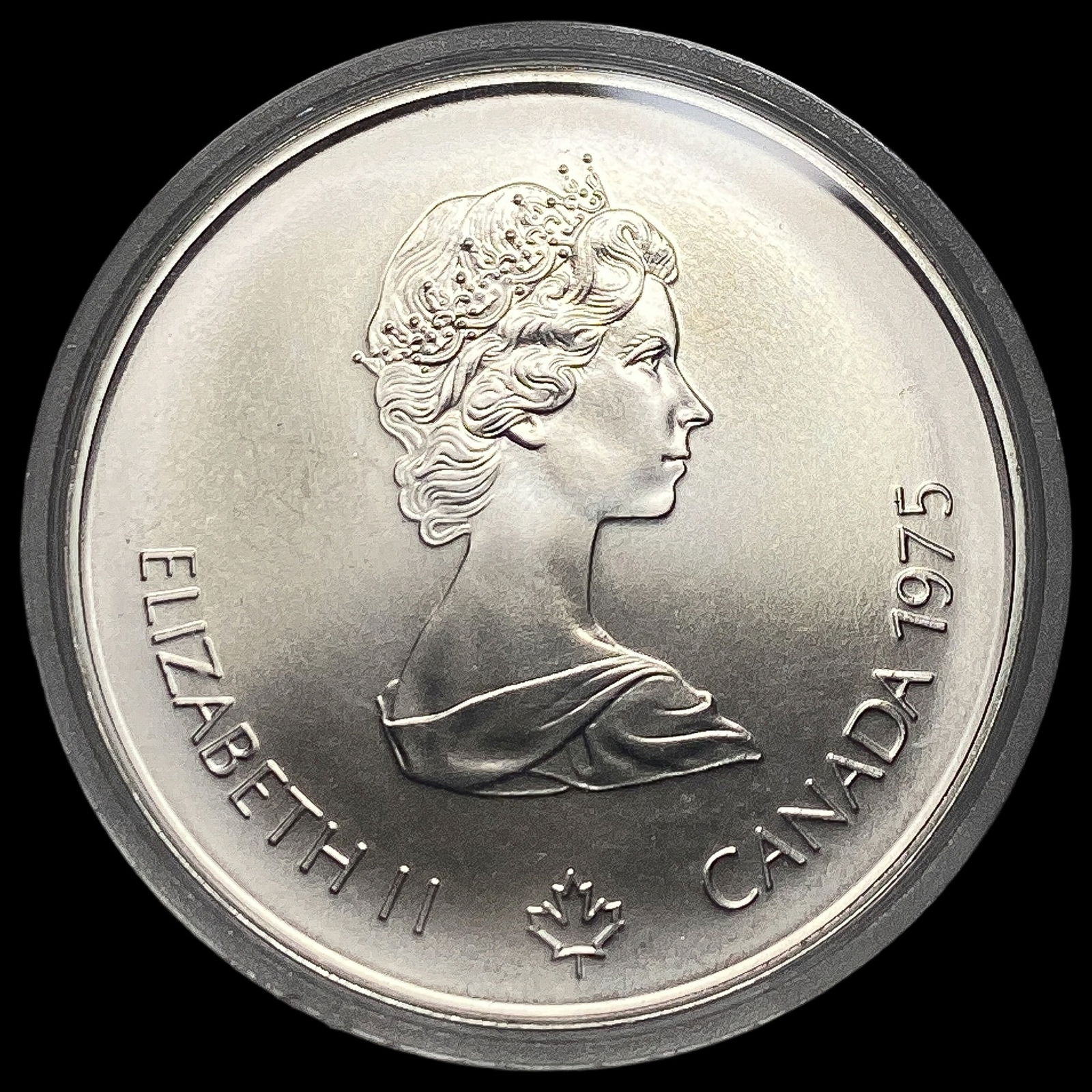 1975 Canada Silver 5 Dollars Montreal Olympics SUPERB GEM BU (1 of 2)