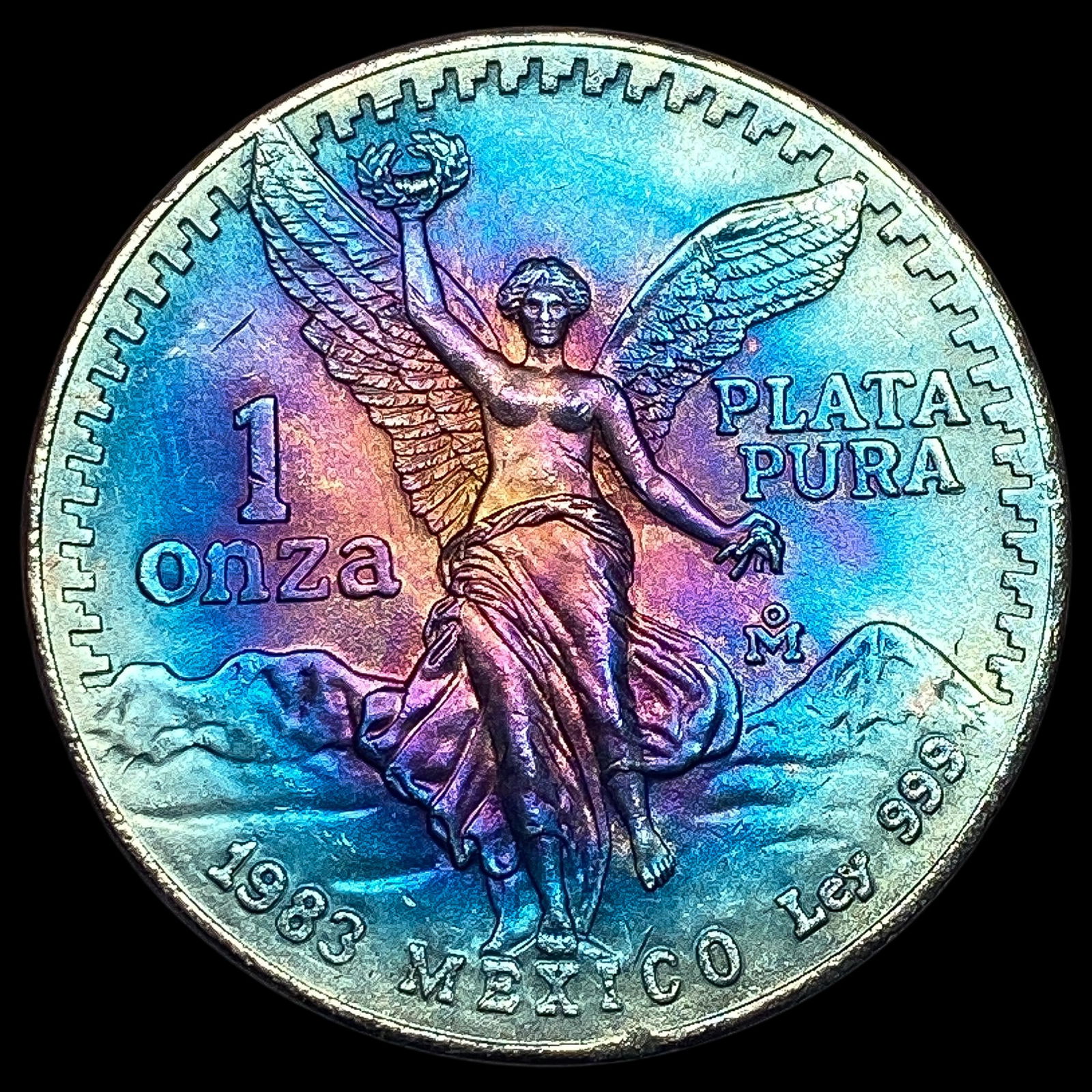 1983 Mexico Silver 1 Onza Libertad GEM BU (1 of 2)