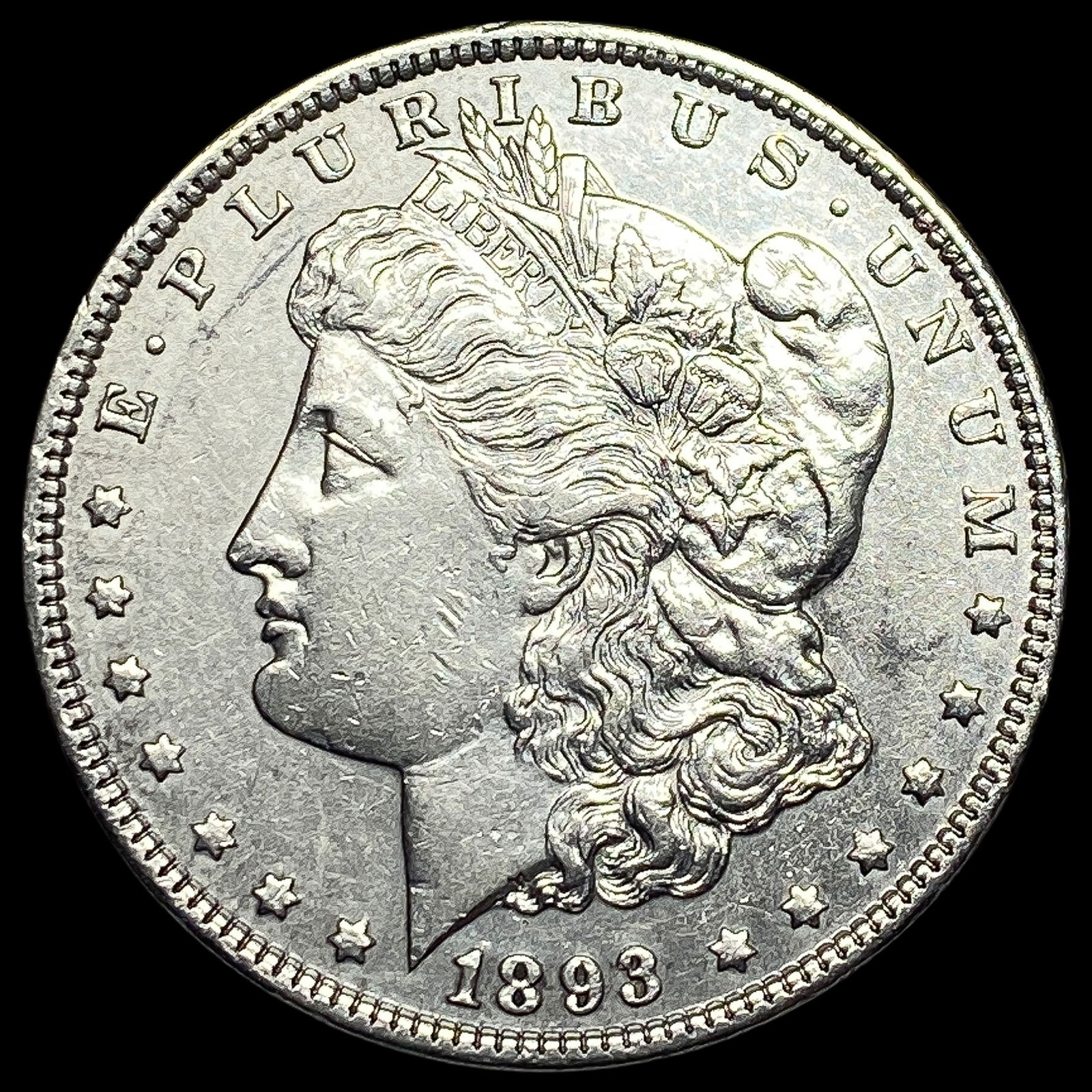 1893 Morgan Silver Dollar CLOSELY UNCIRCULATED (1 of 2)