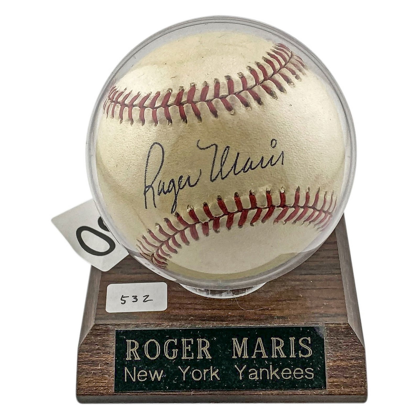 Roger Maris Signed Baseball w/ Certificate (1 of 5)