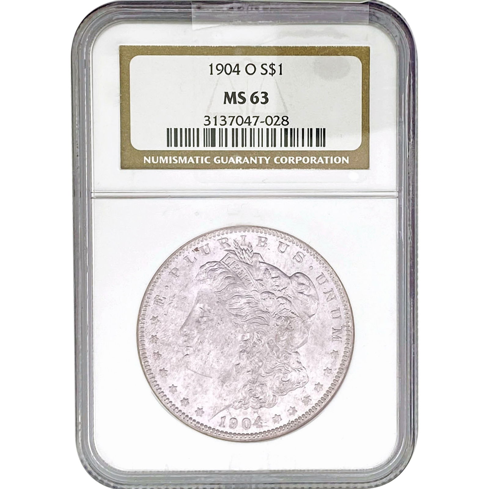 1904-O Morgan Silver Dollar NGC MS63 (1 of 2)