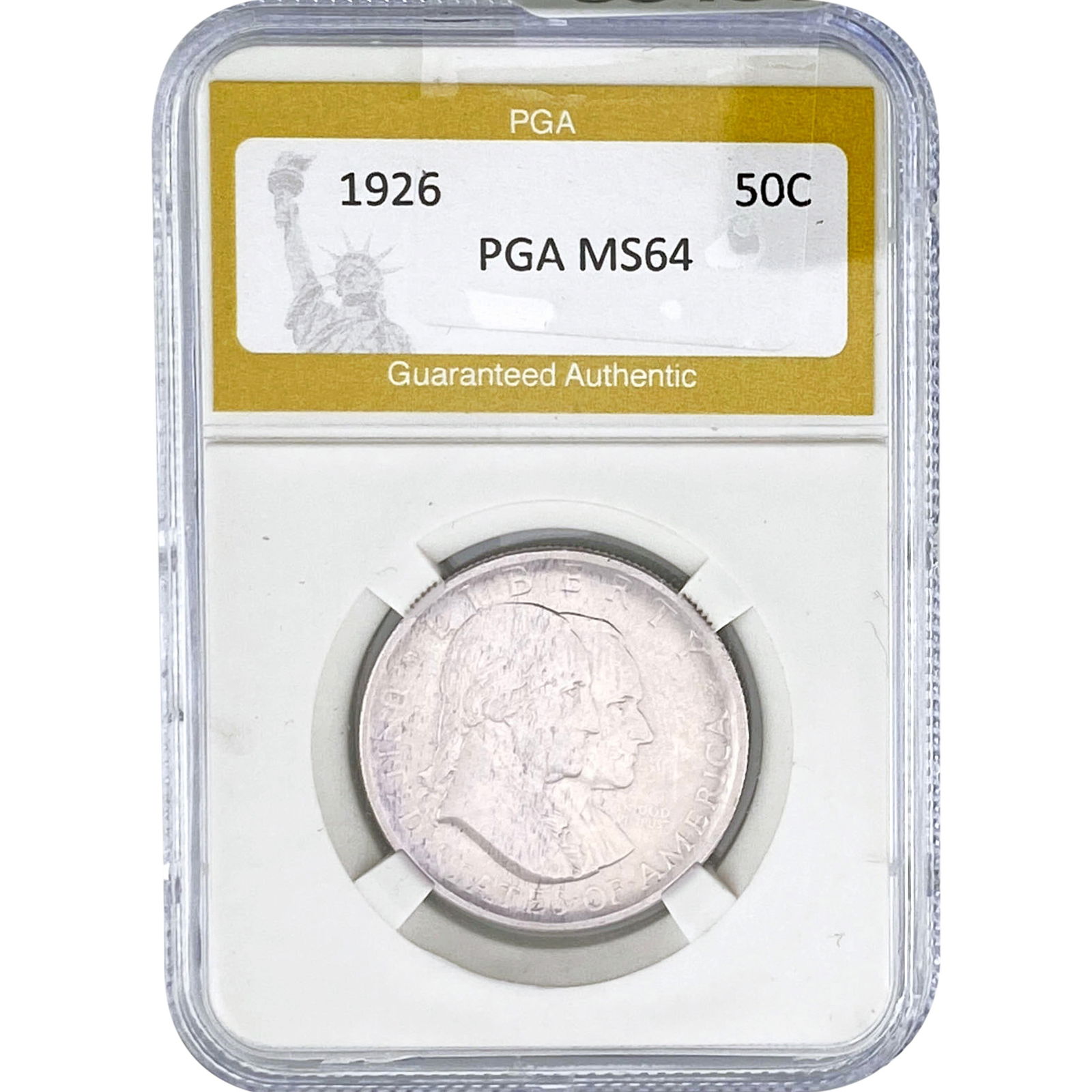 1926 Sesquicentennial Half Dollar PGA MS64 (1 of 2)
