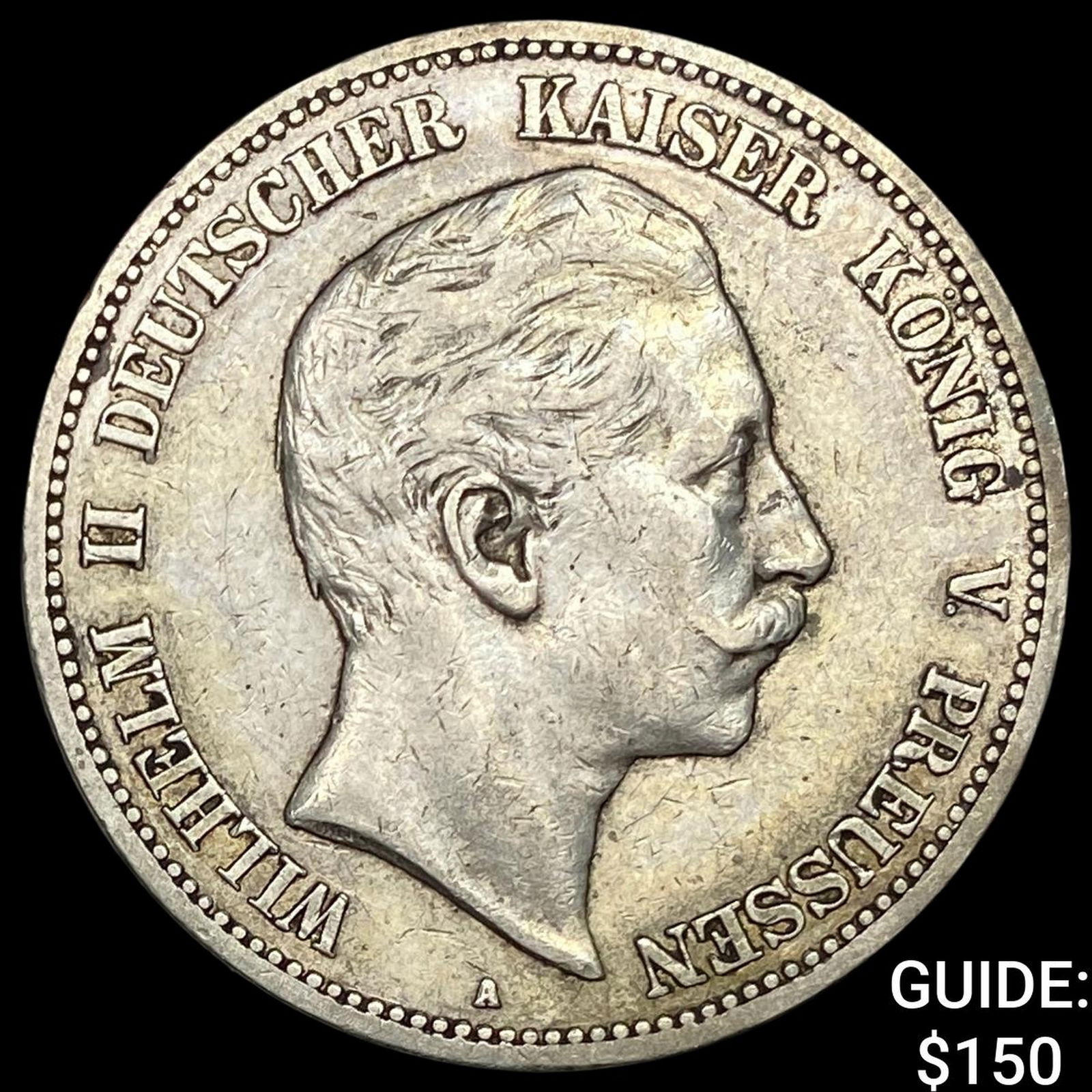 1898-A Prussia Silver 5 Mark (1 of 2)