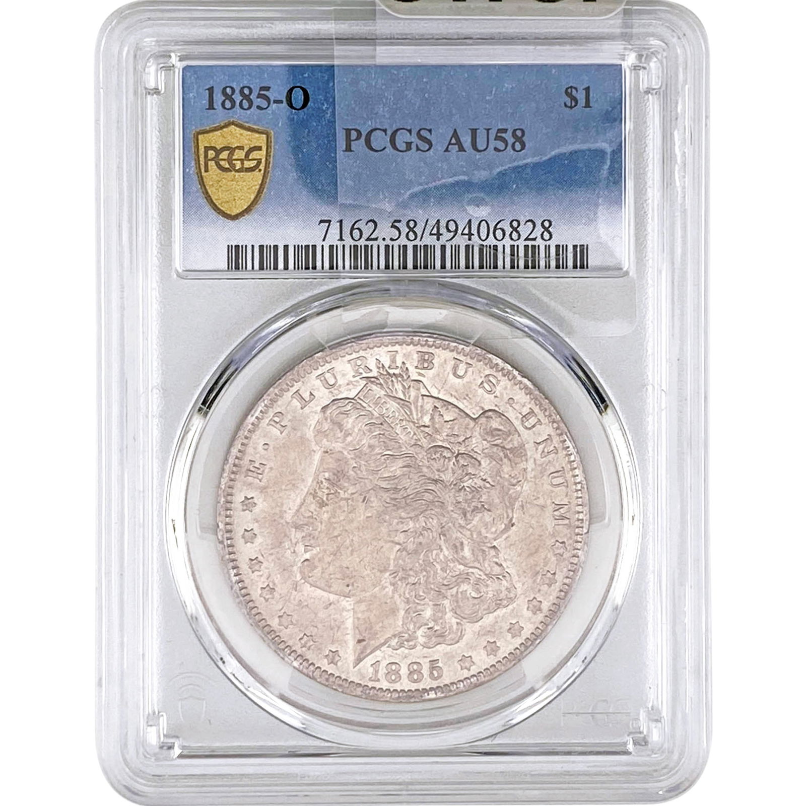 1885-O Morgan Silver Dollar PCGS AU58 (1 of 2)