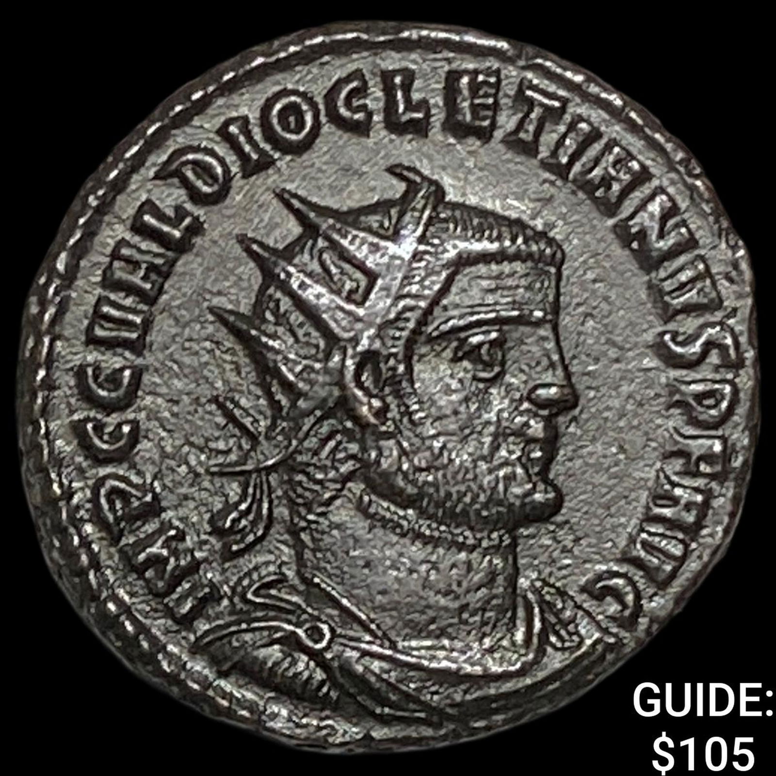 Roman Diocletian 284-305 AD BI Nummus CHOICE AU: Roman Diocletian 284-305 AD BI Nummus CHOICE AU