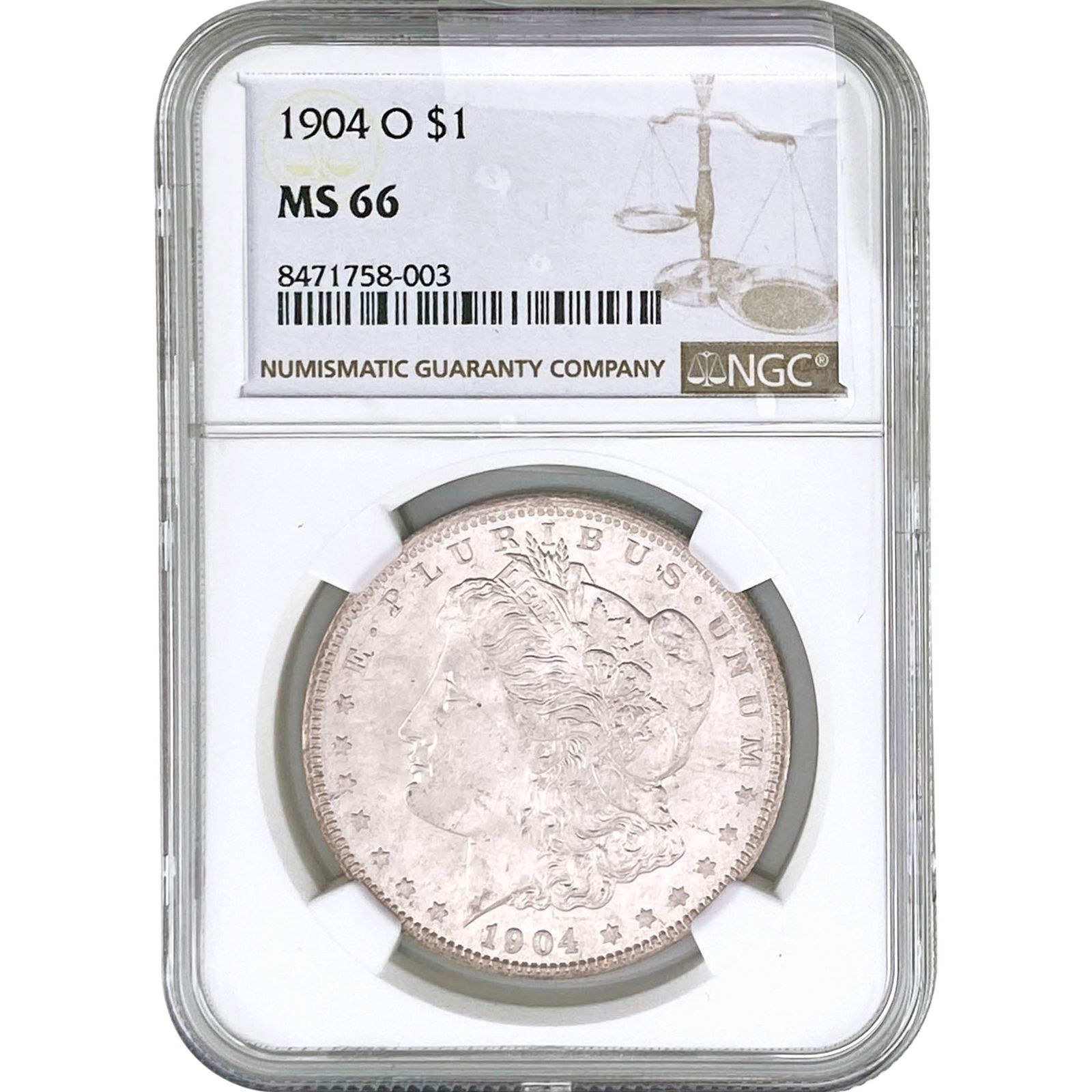 1904-O Morgan Silver Dollar NGC MS66 (1 of 2)